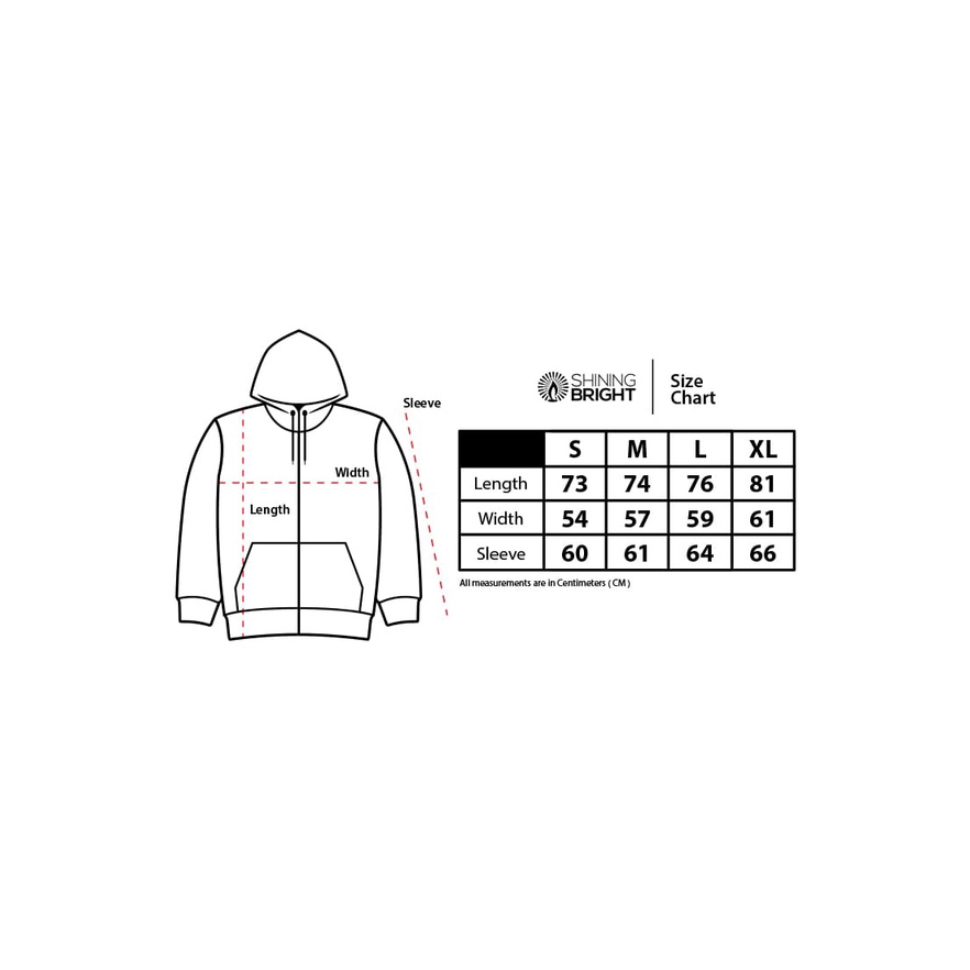 Shining Bright Flus Logo Hoodie - Black