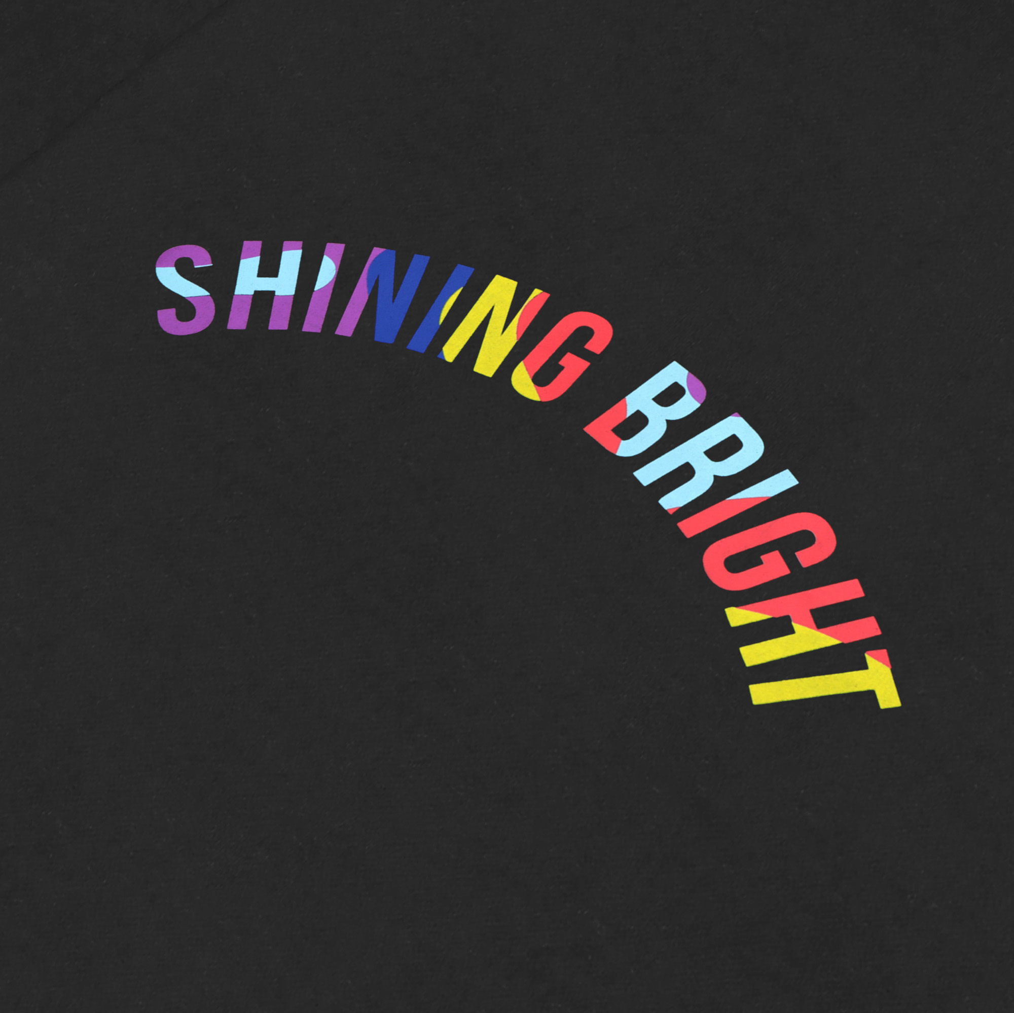 Shining Bright New Color Hoodie - Black