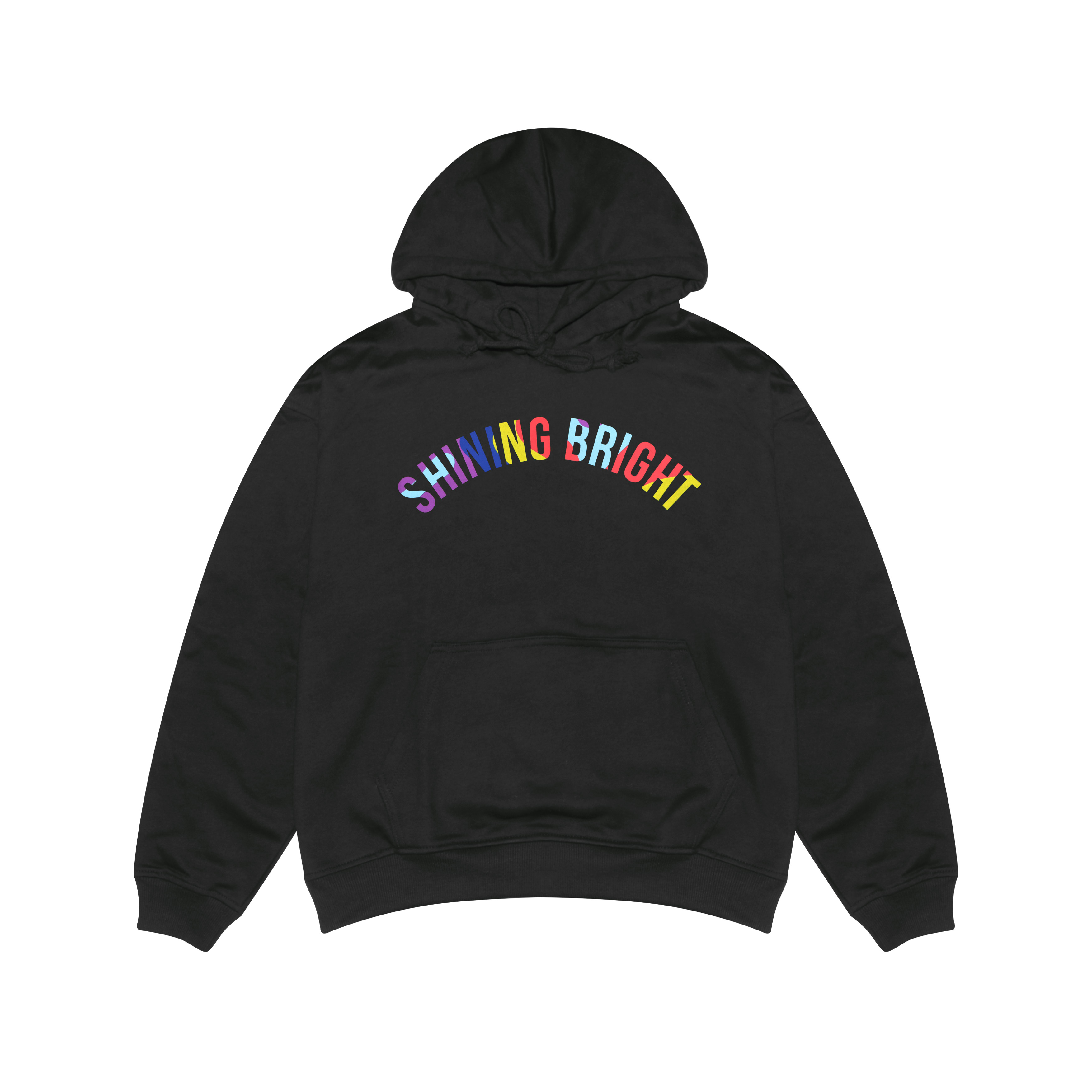 Shining Bright New Color Hoodie - Black