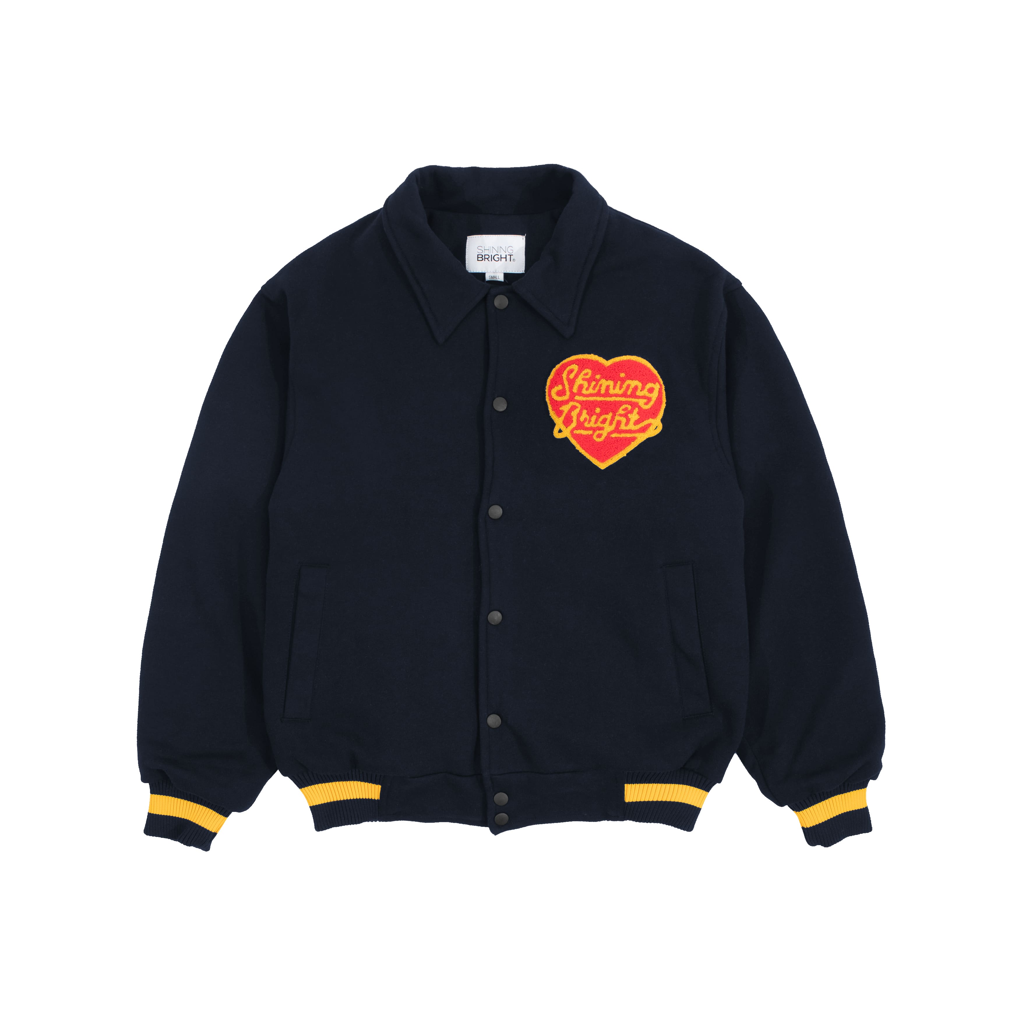 Shining Bright Mad Love Varsity - Navy