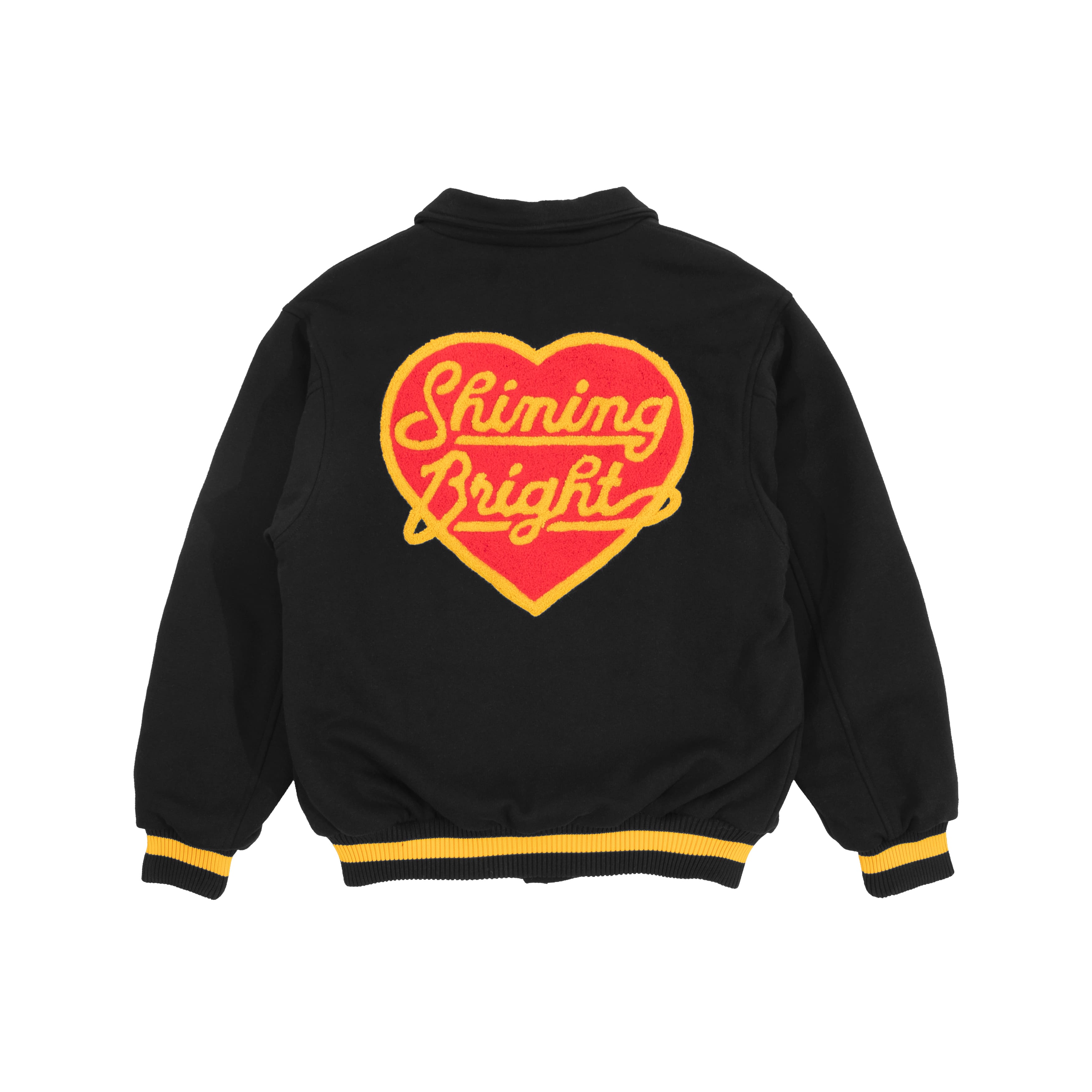 Shining Bright Mad Love Varsity - Black