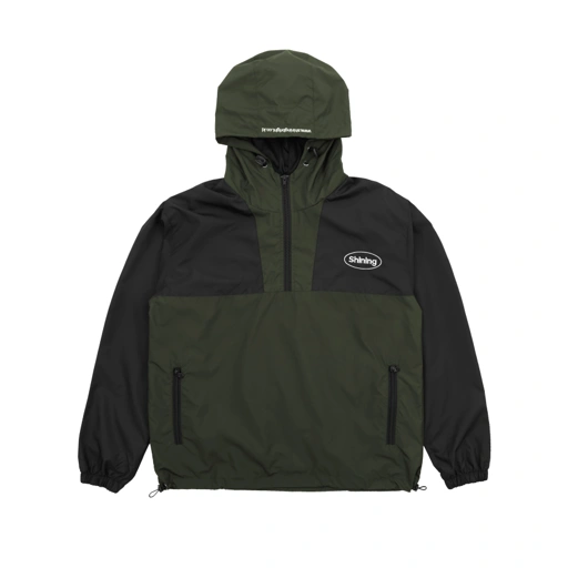 Image of Shining Bright Flush Anorak Jacket - Army