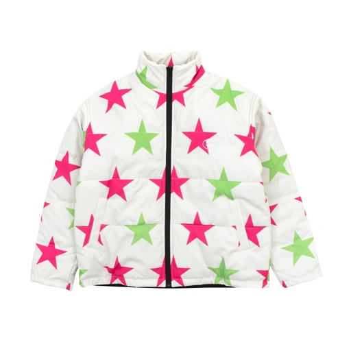 Image of Shining Bright Puffer Jacket Gorpcore - Stars