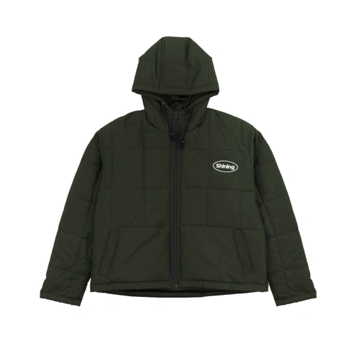 Image of Shining Bright Puffer Jacket Gorpcore - Army