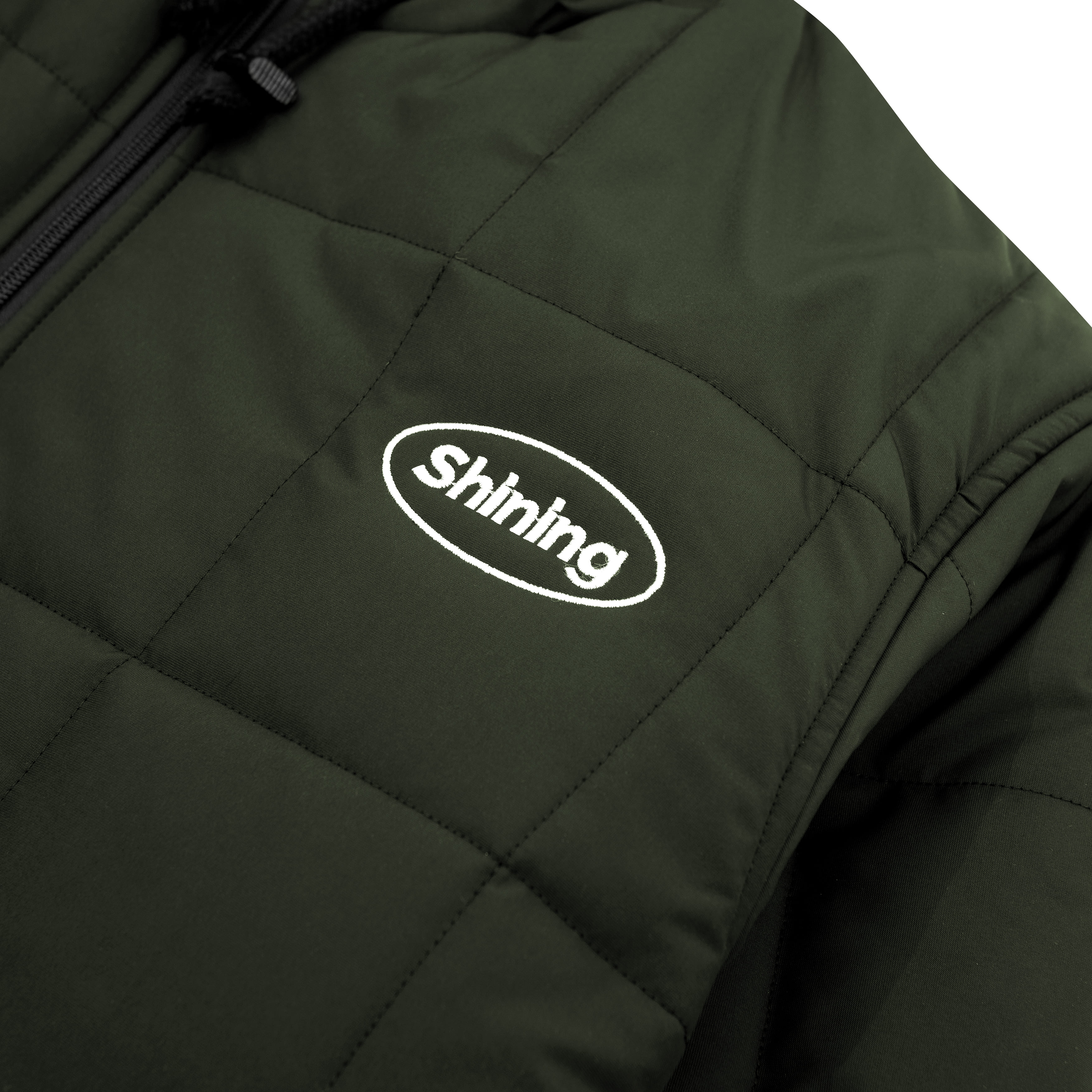 Shining Bright Puffer Jacket Gorpcore - Army