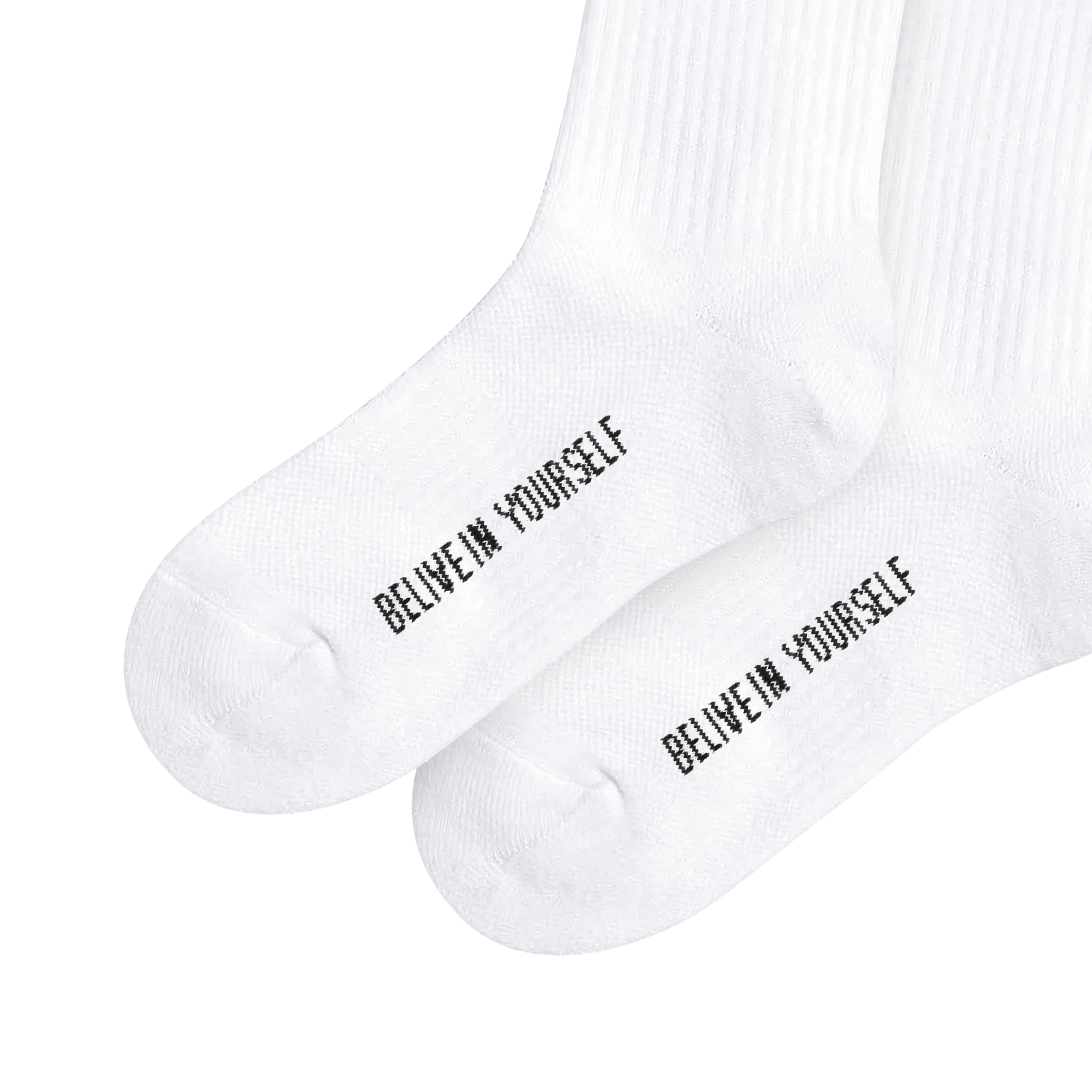 Shining Bright Jiggle Socks - White