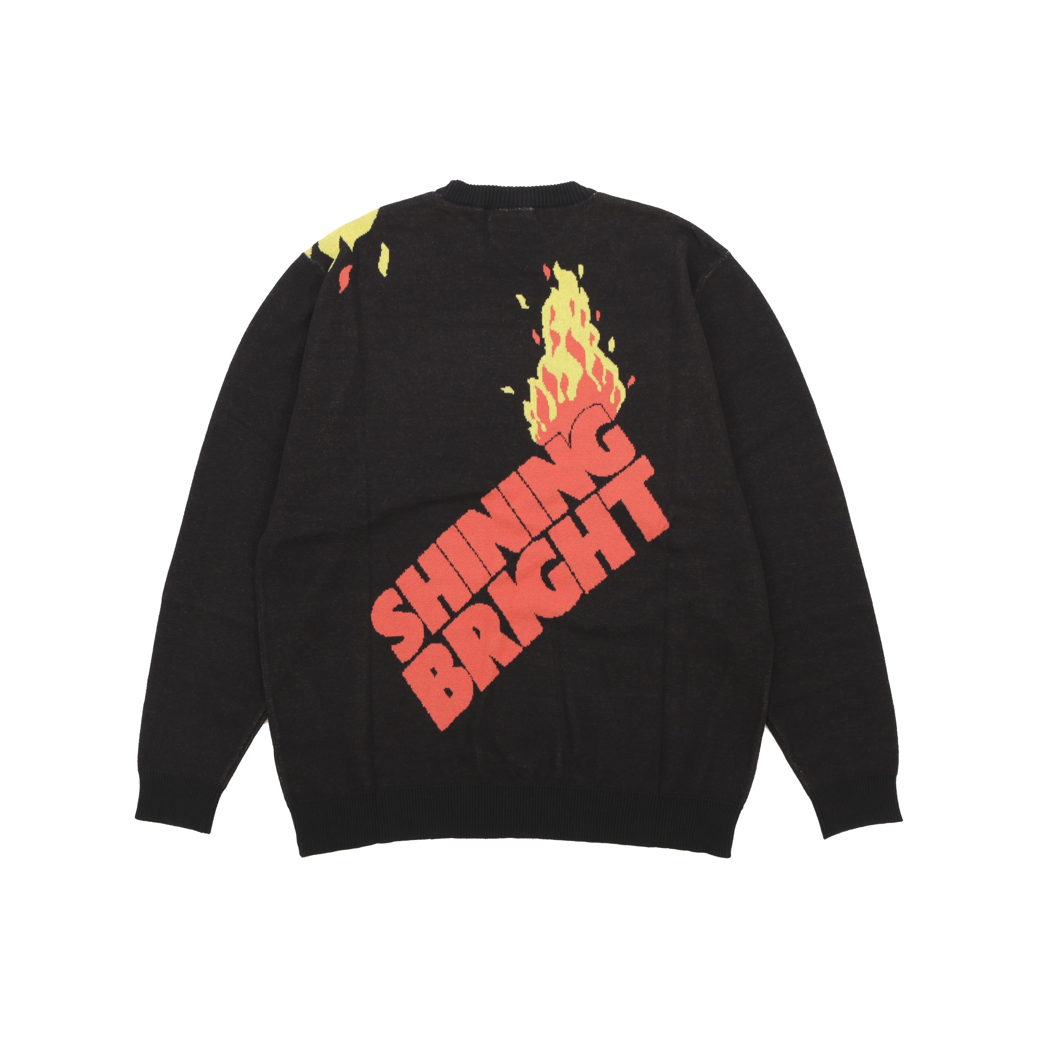 Shining Bright Devil Kids Knitwear - Black