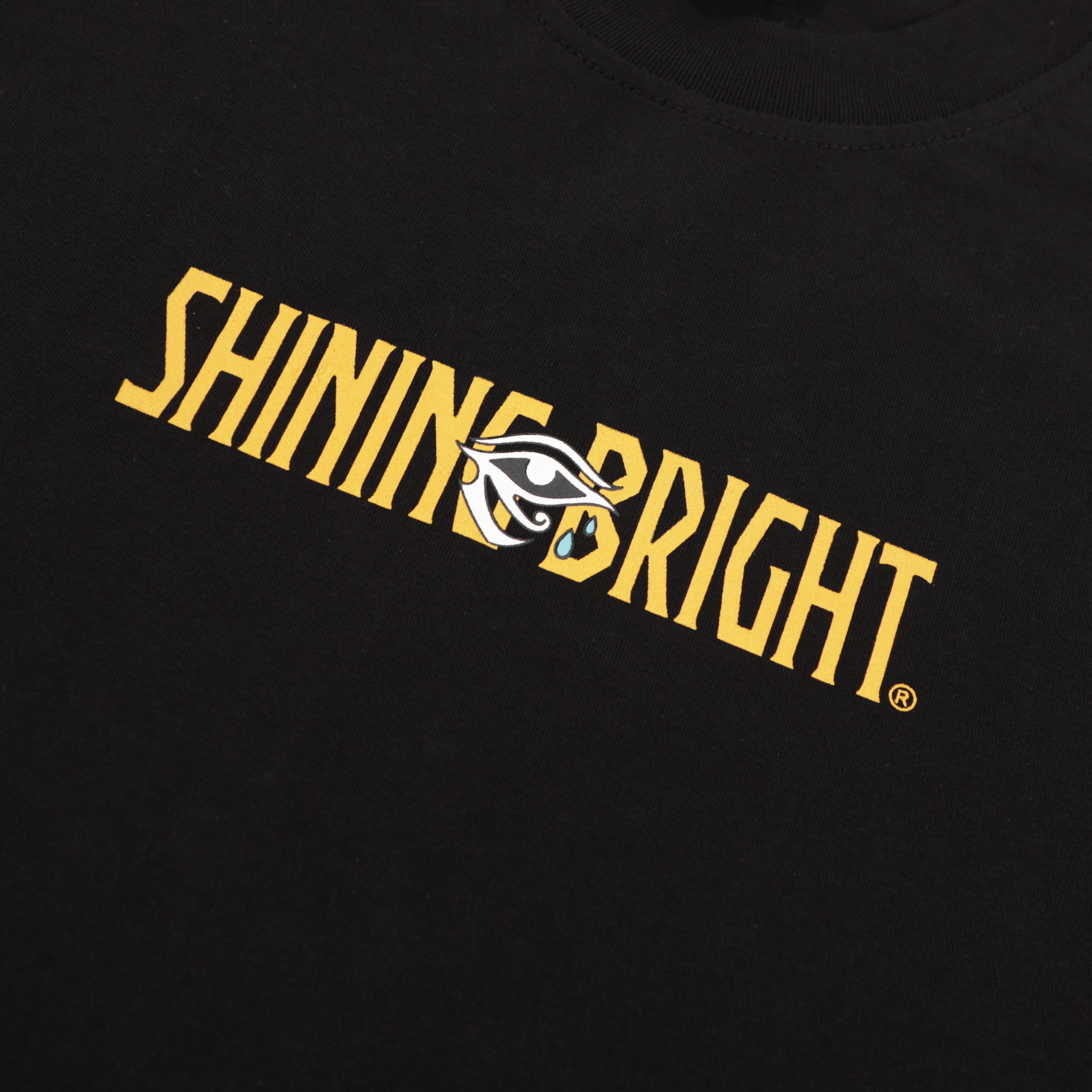 Shining Bright The Ankh Tshirt - Black