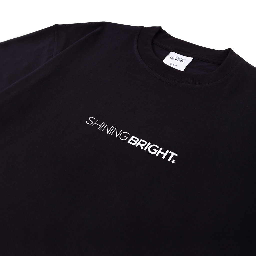 Shining Bright Flus Tshirt - Black