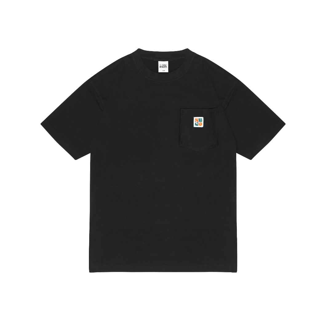 Shining Bright Pocket Tshirt - Black