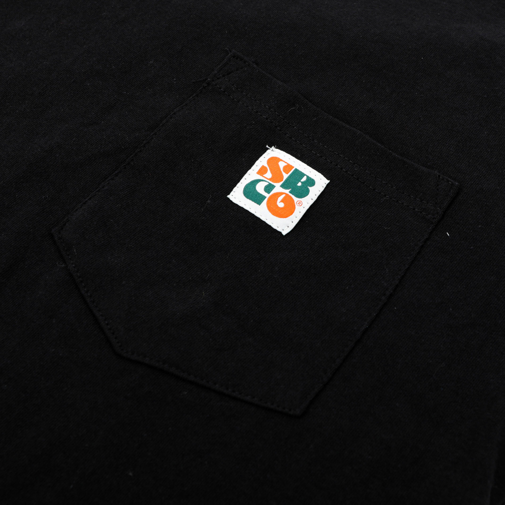 Shining Bright Pocket Tshirt - Black