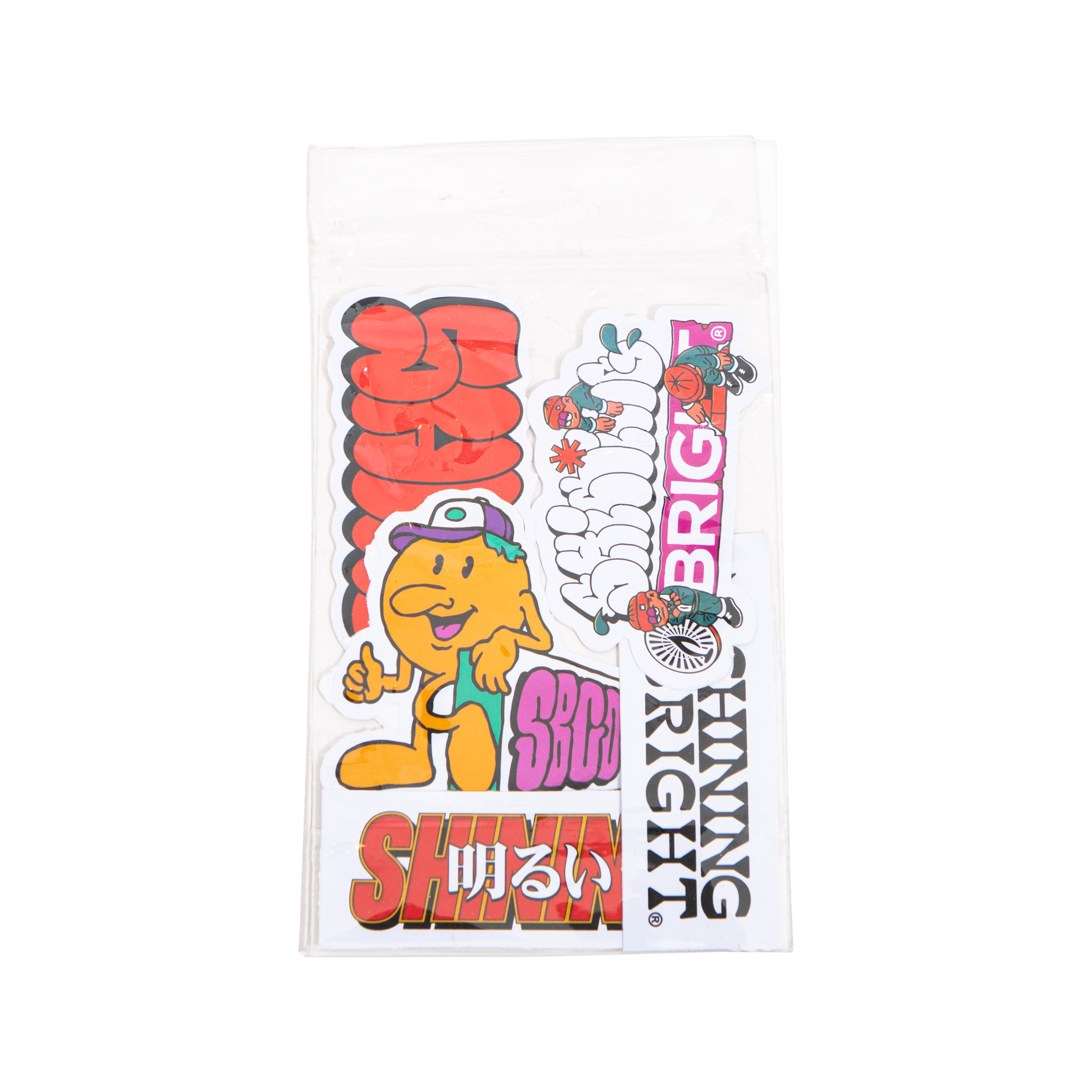 Shining Bright Sticker Pack - mix