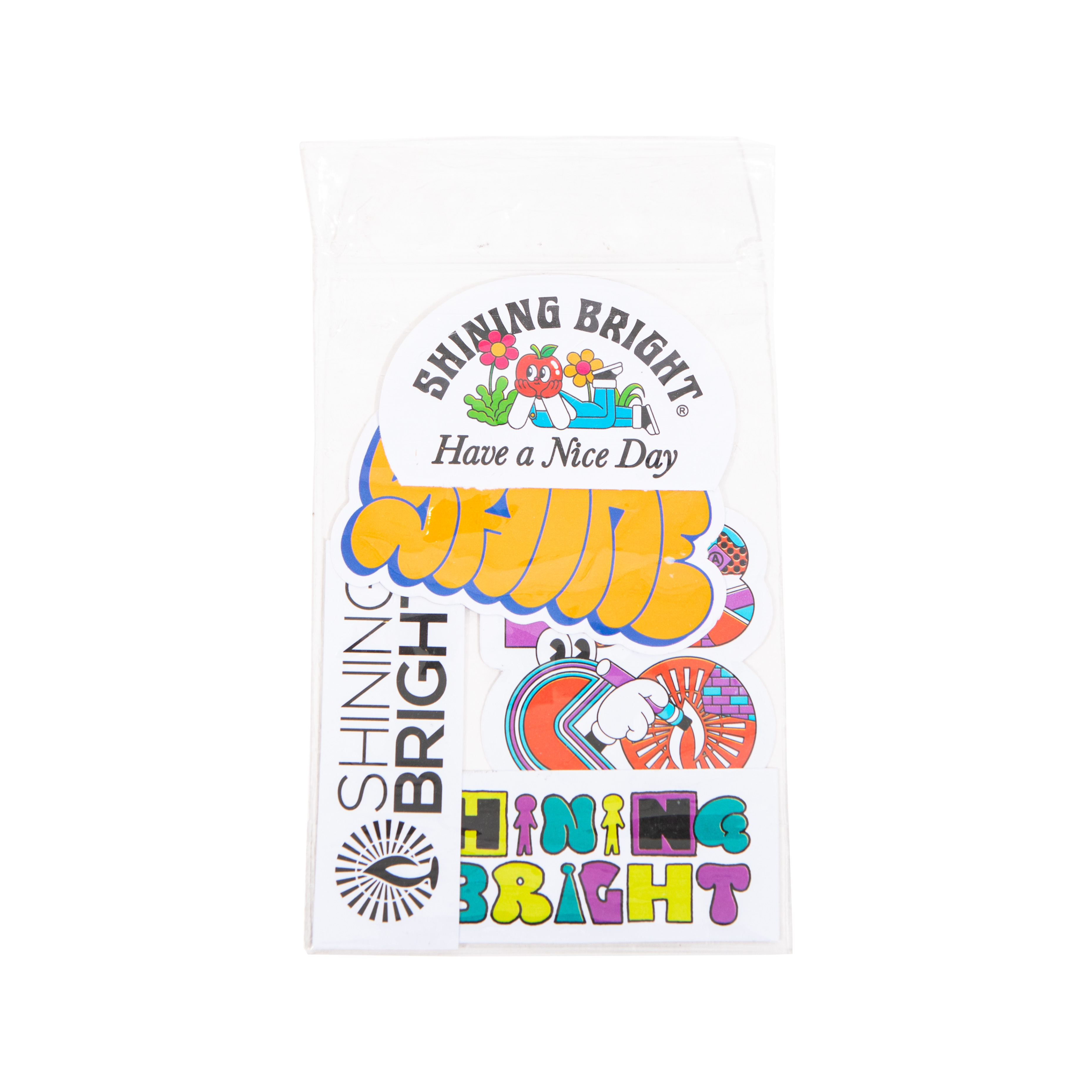 Shining Bright Sticker Pack - mix