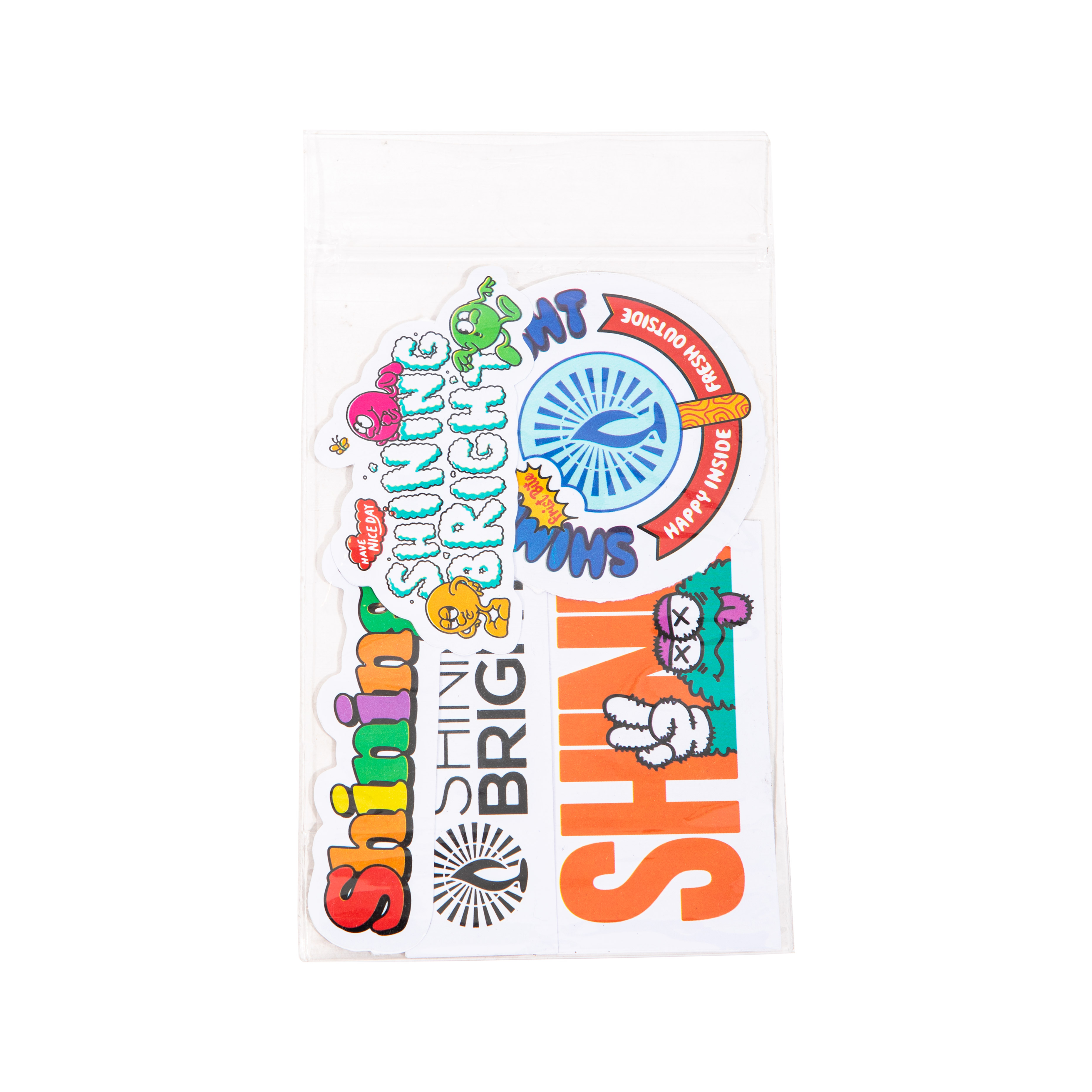 Shining Bright Sticker Pack - mix