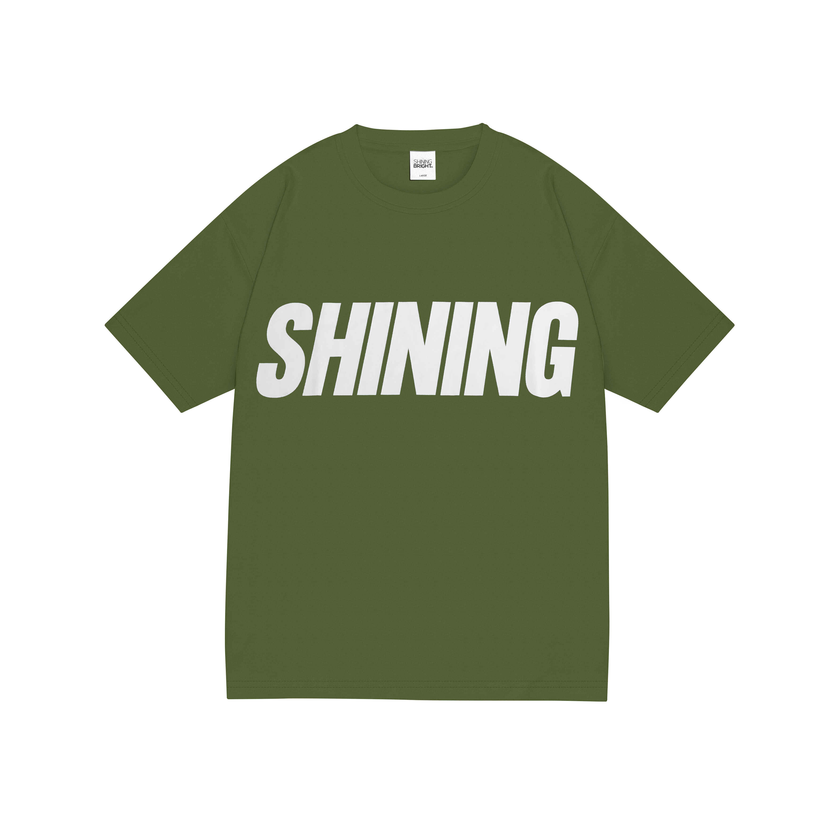 Shining Bright Nu Rev Tshirt - Olive