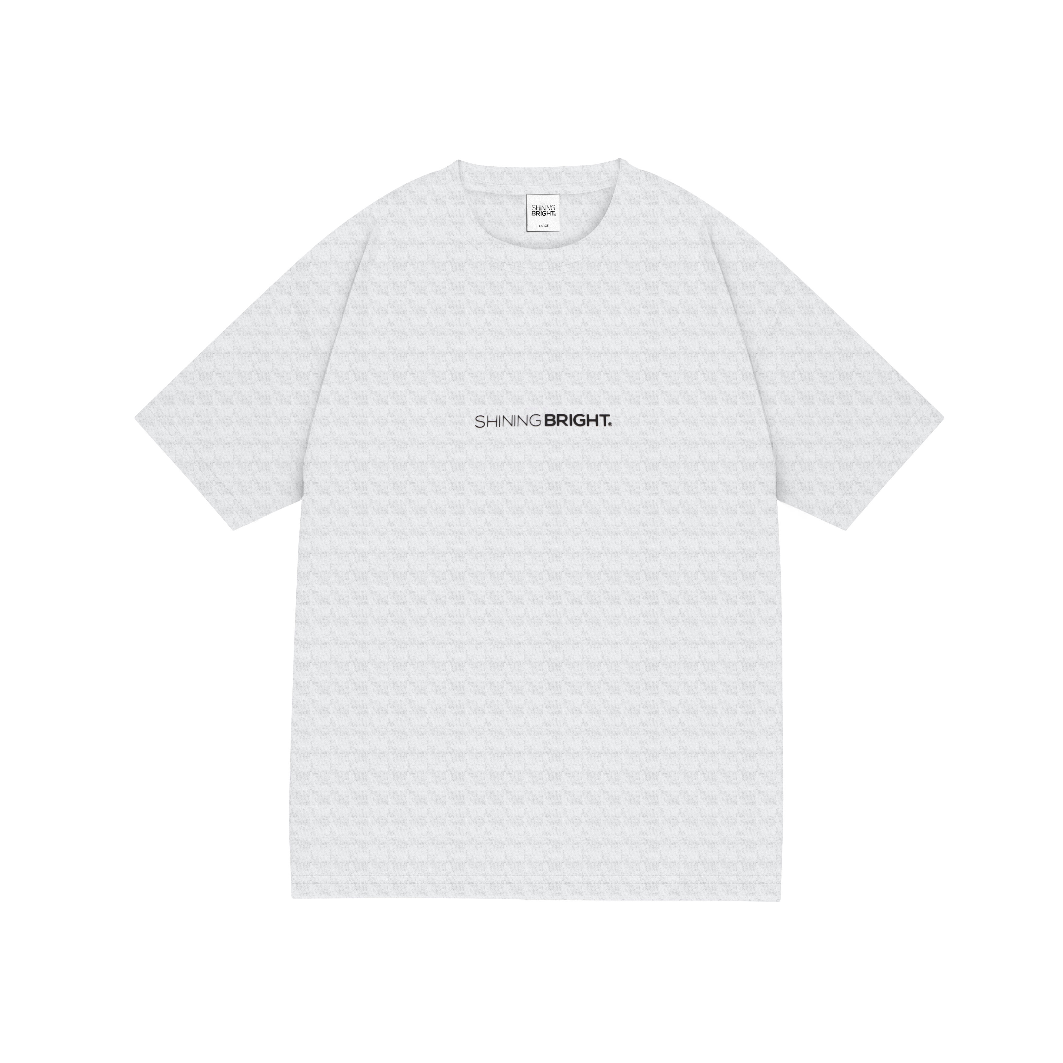 Shining Bright Flush Tshirt - White