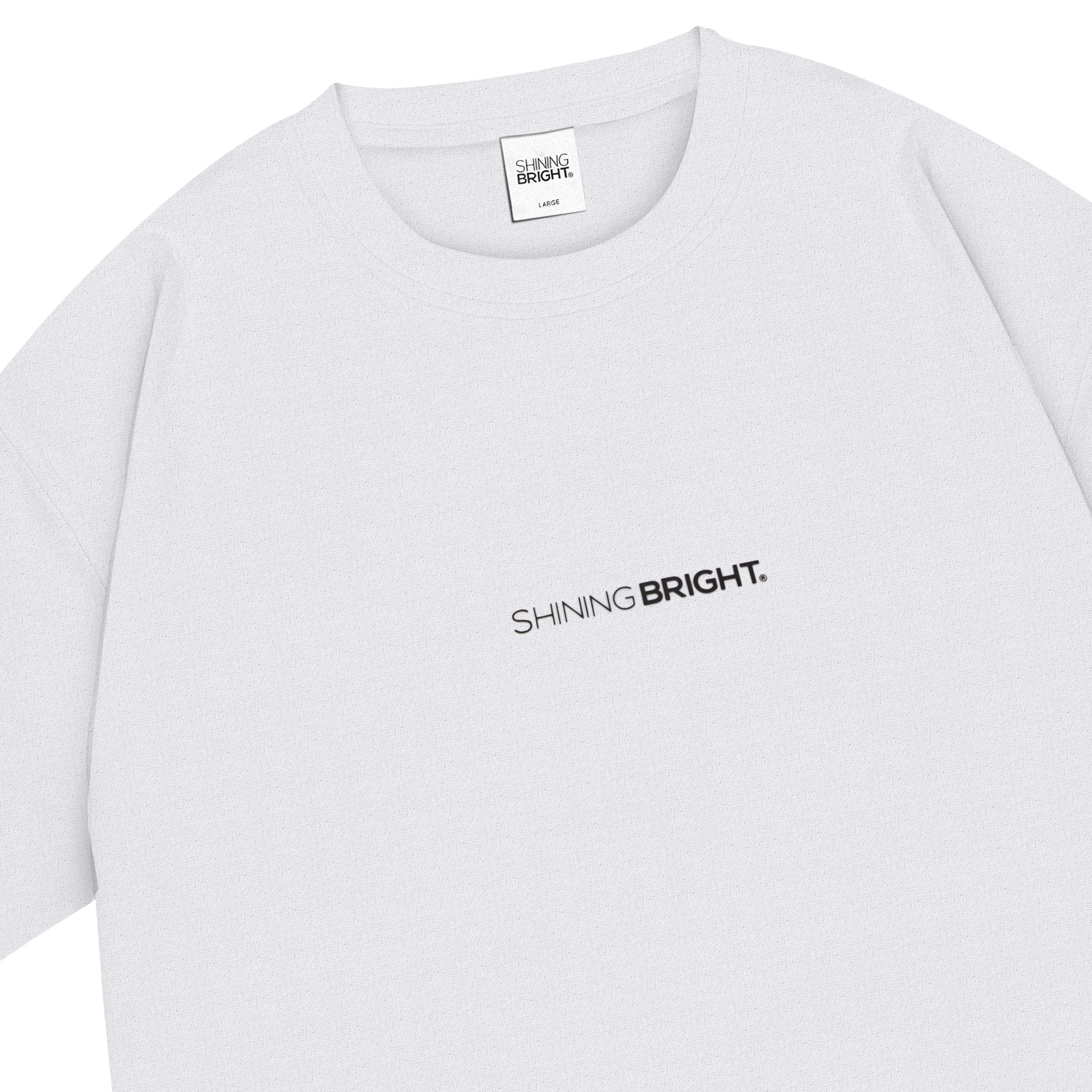 Shining Bright Flush Tshirt - White