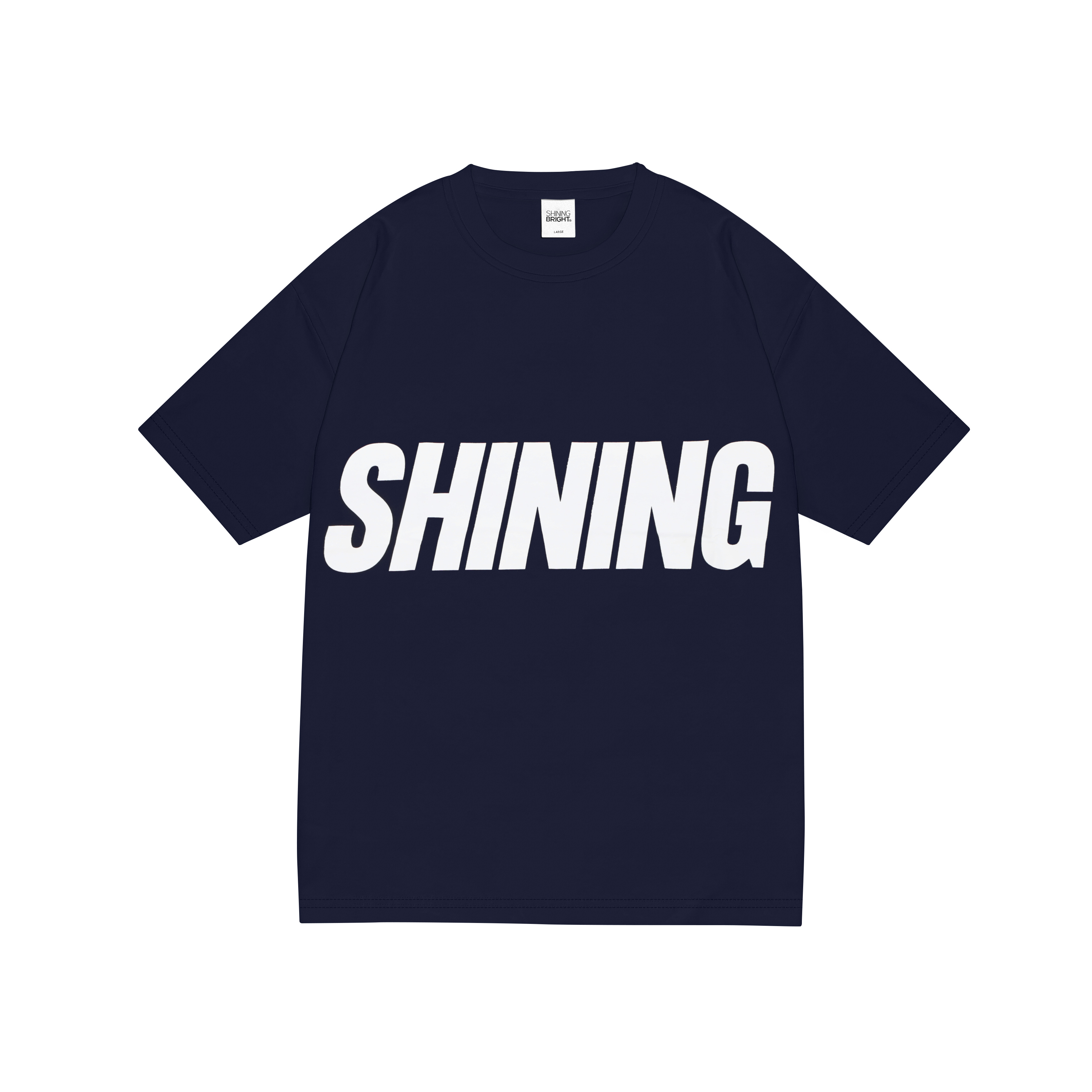 Shining Bright Nu Rev Tshirt - Navy