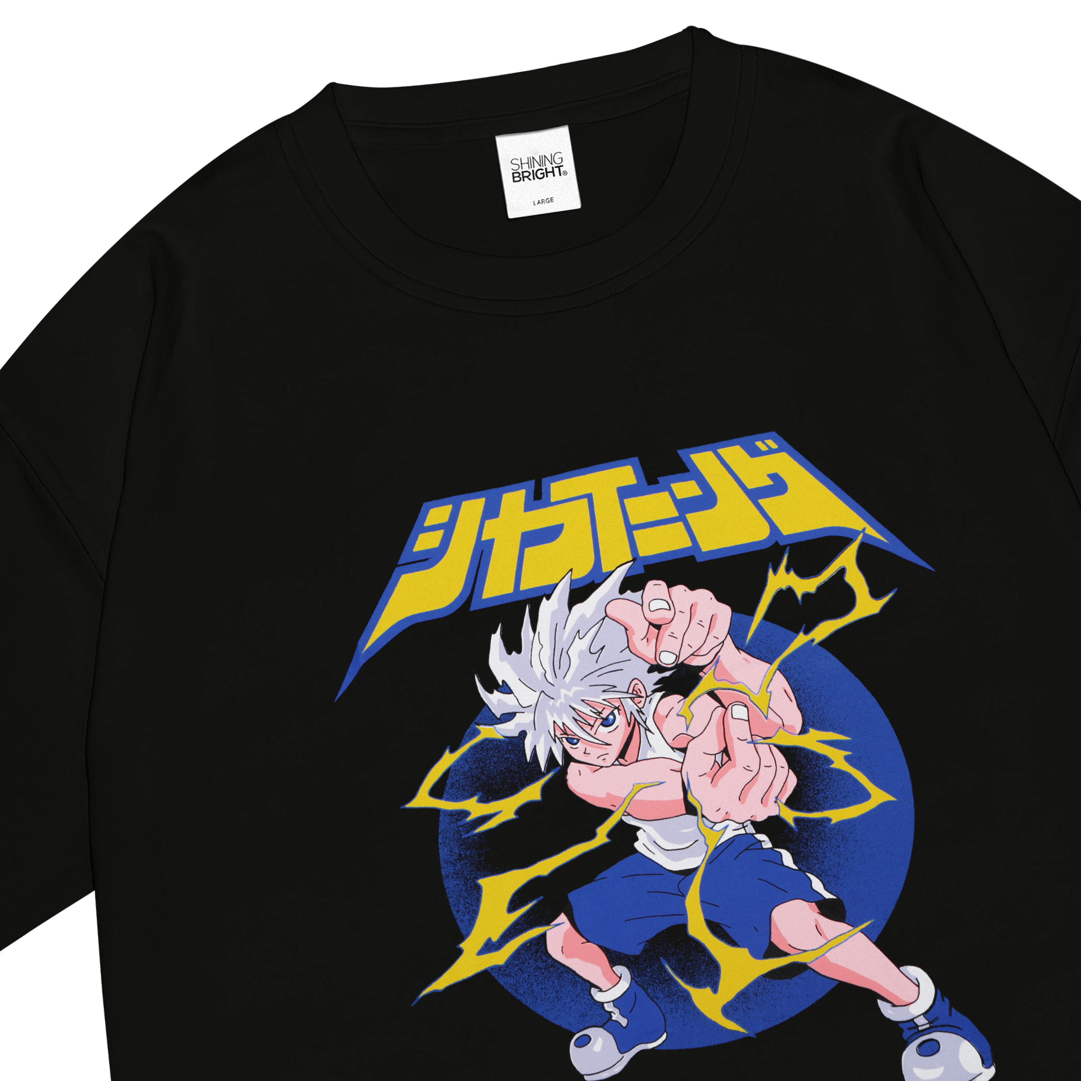 Shining Bright Kilua Tshirt - Black