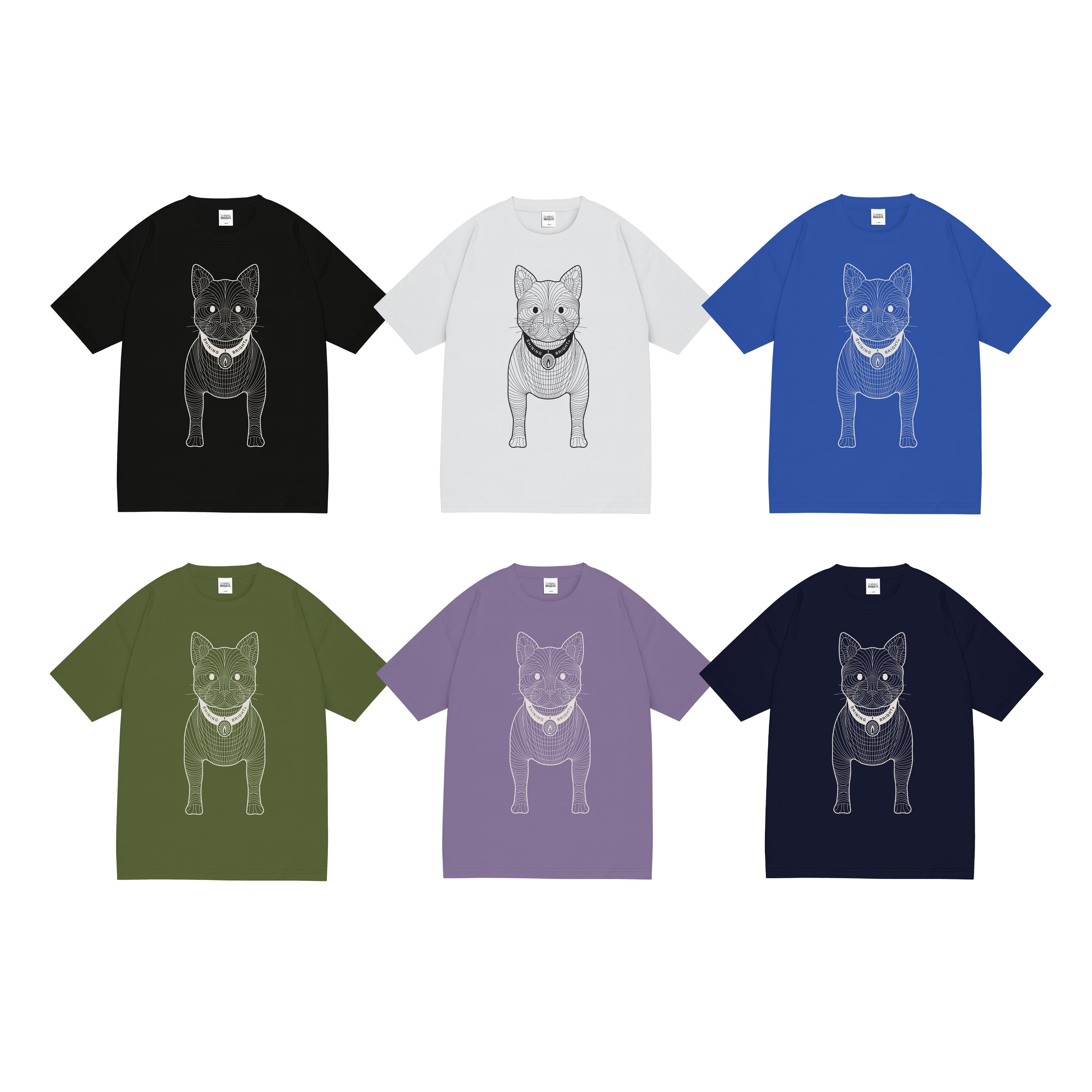 Shining Bright Cat Wire Tshirt