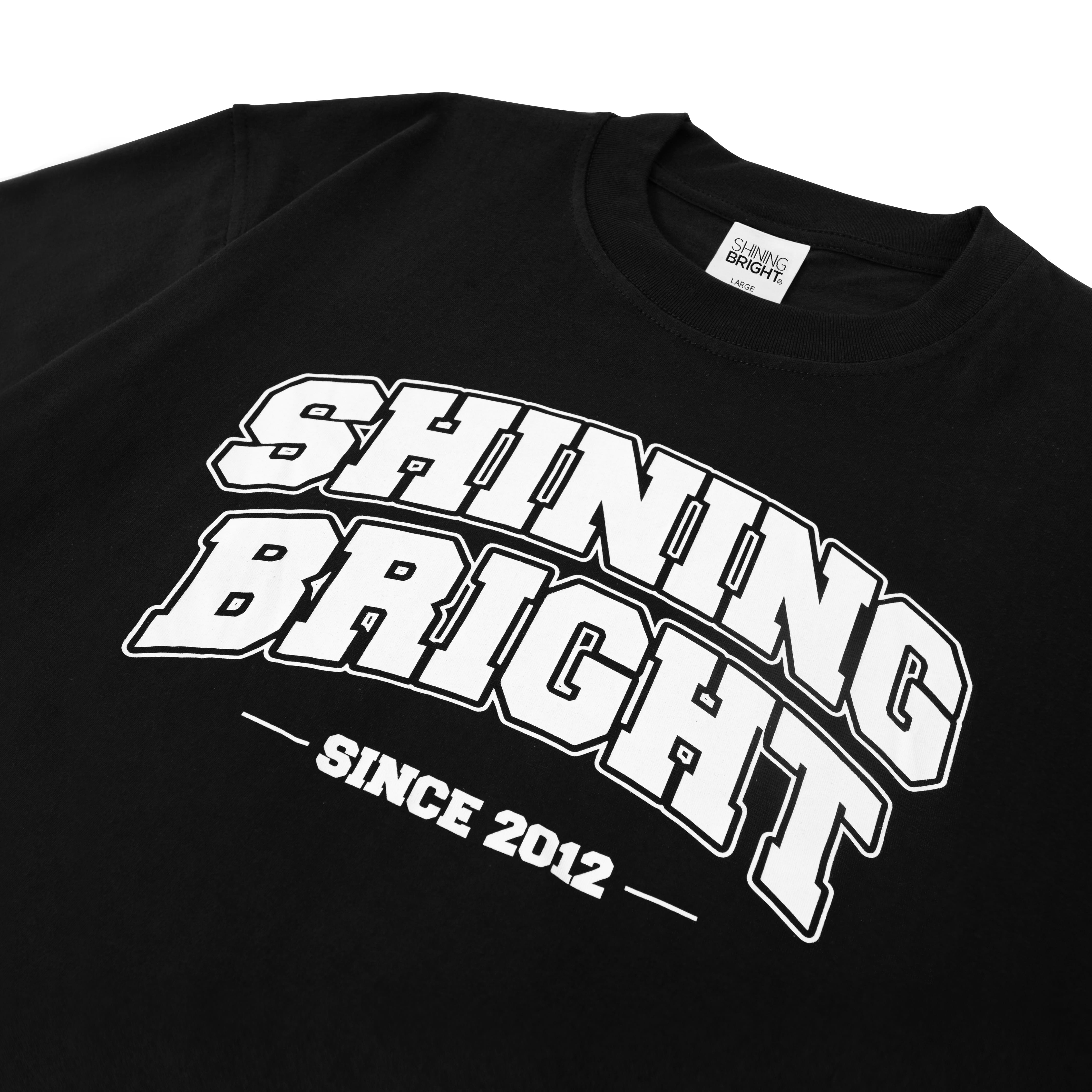 Shining Bright Arch Tshirt - Black