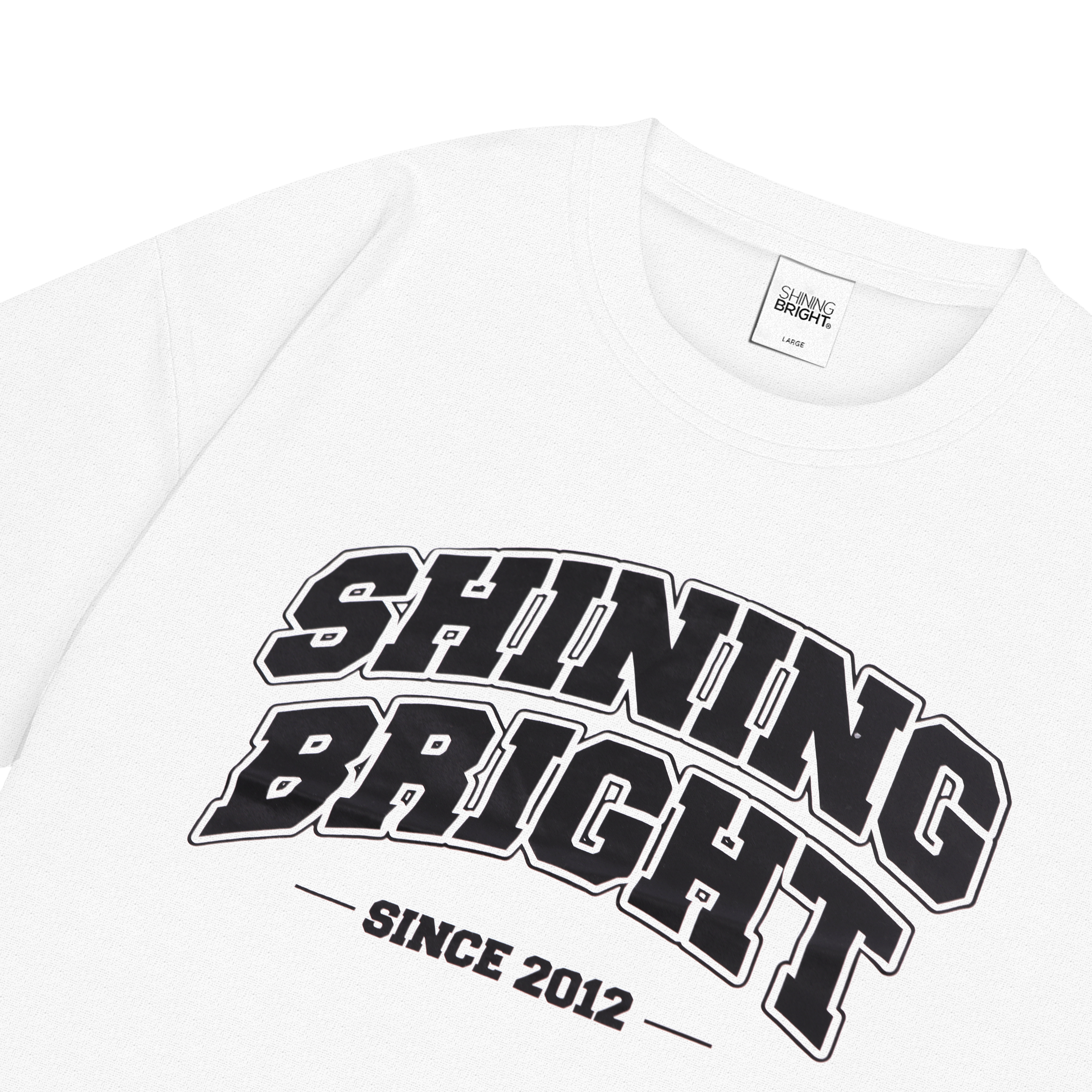 Shining Bright Arch Tshirt - White