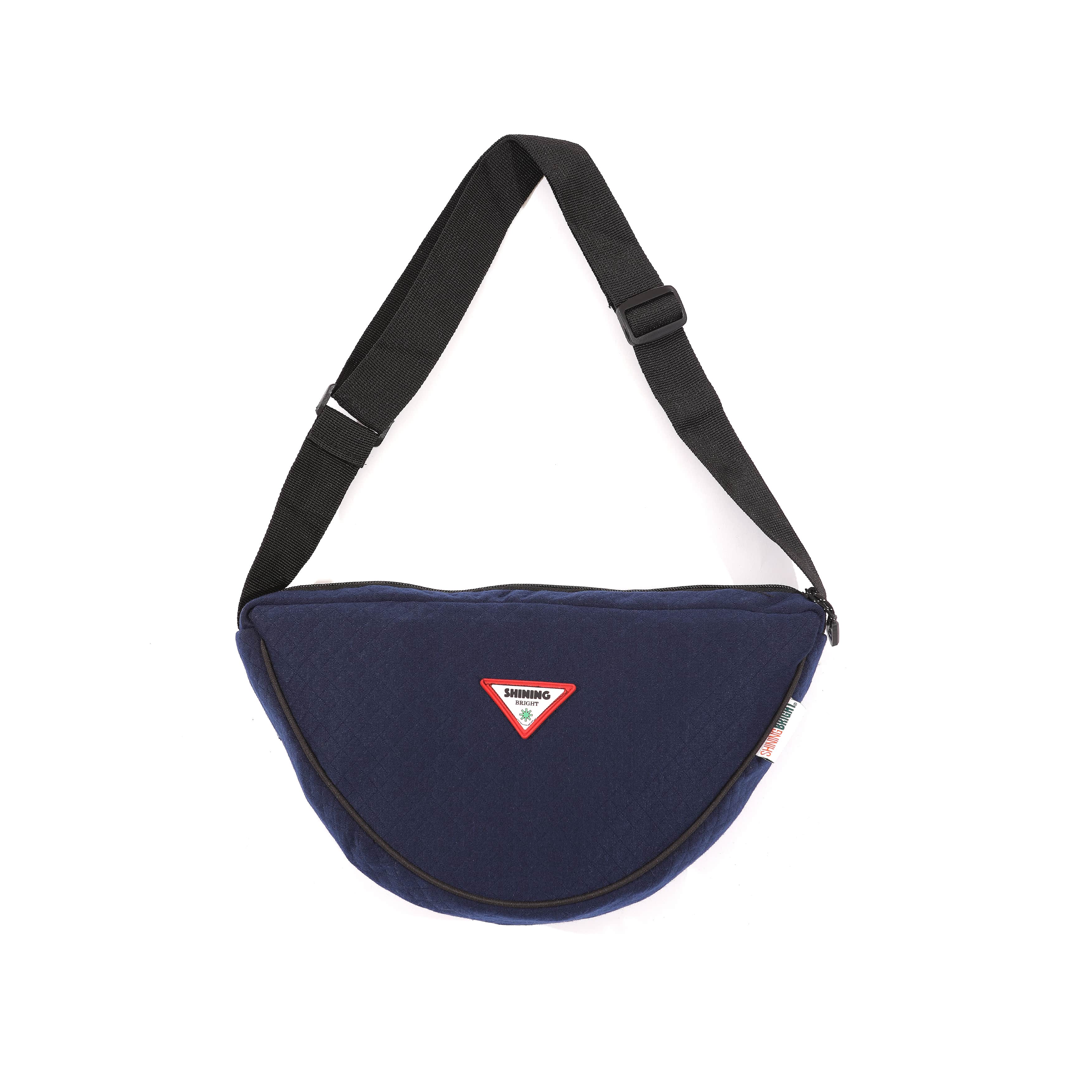 Shining Bright Quilt Sling Bag - Navy