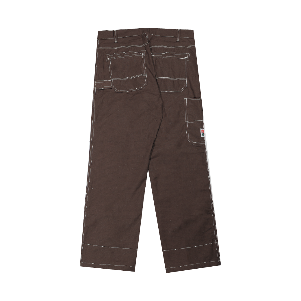 Shining Bright Wave Long Cargo Pants - Mocca