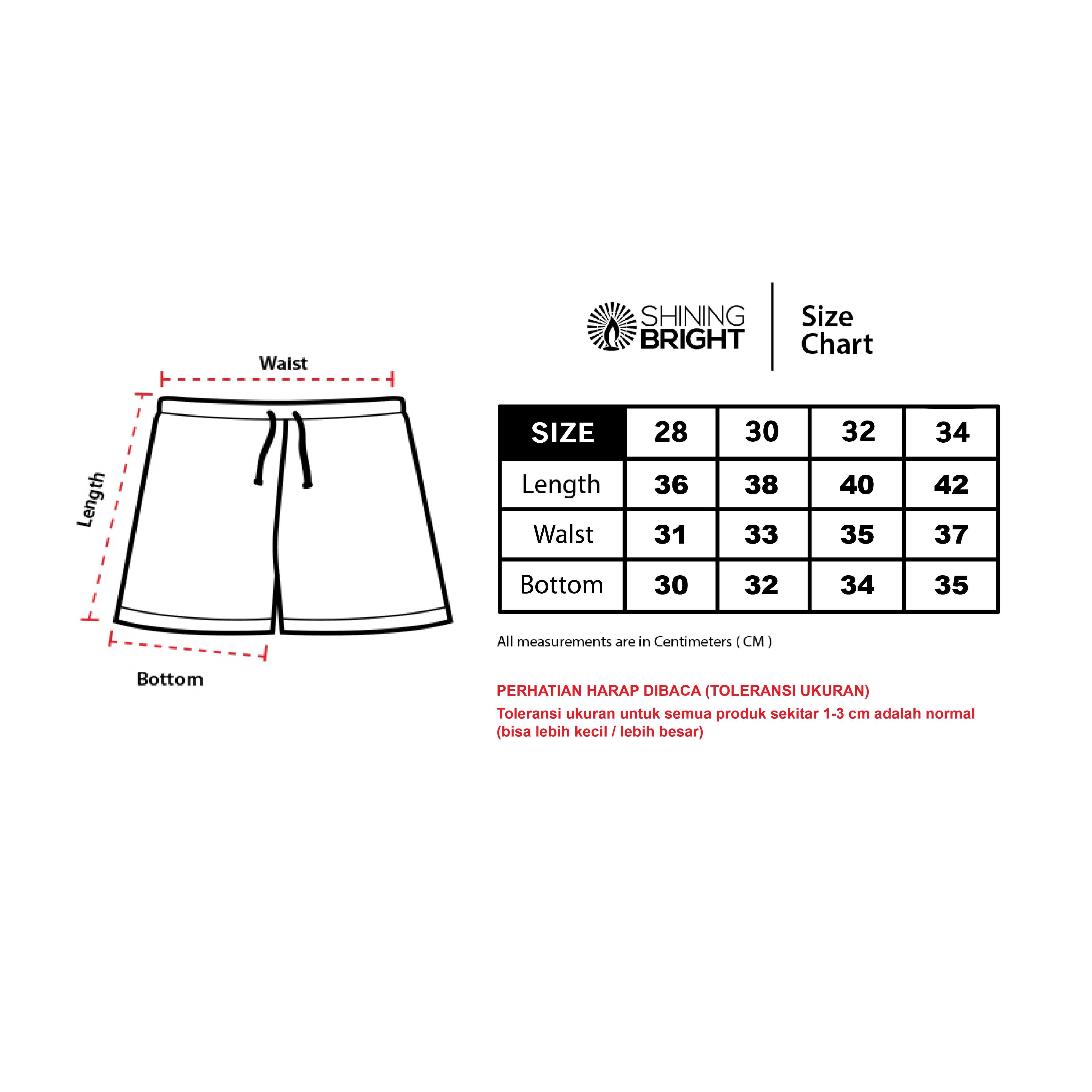 Shining Bright SBCO Short Pants - Mustard