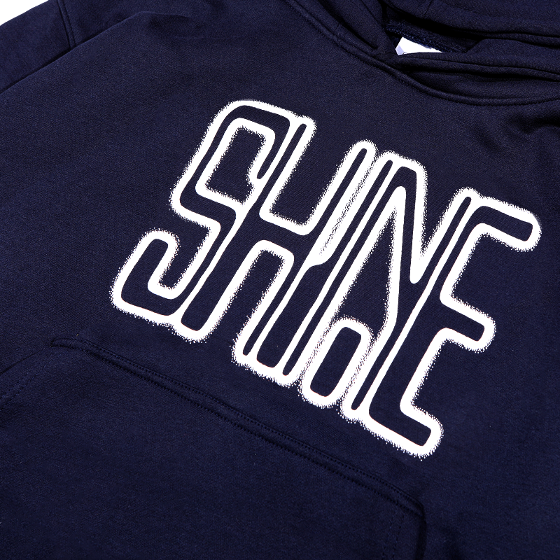 Shining Bright Helix Pullover Hoodie - Navy