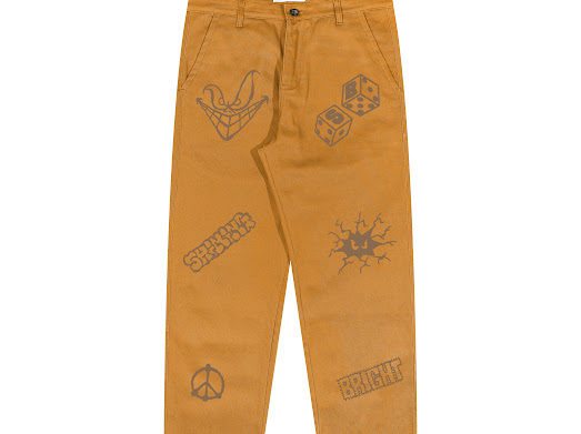 Shining Bright Be Shine Long Pants - Khaki