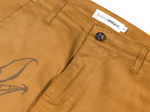 Shining Bright Be Shine Long Pants - Khaki