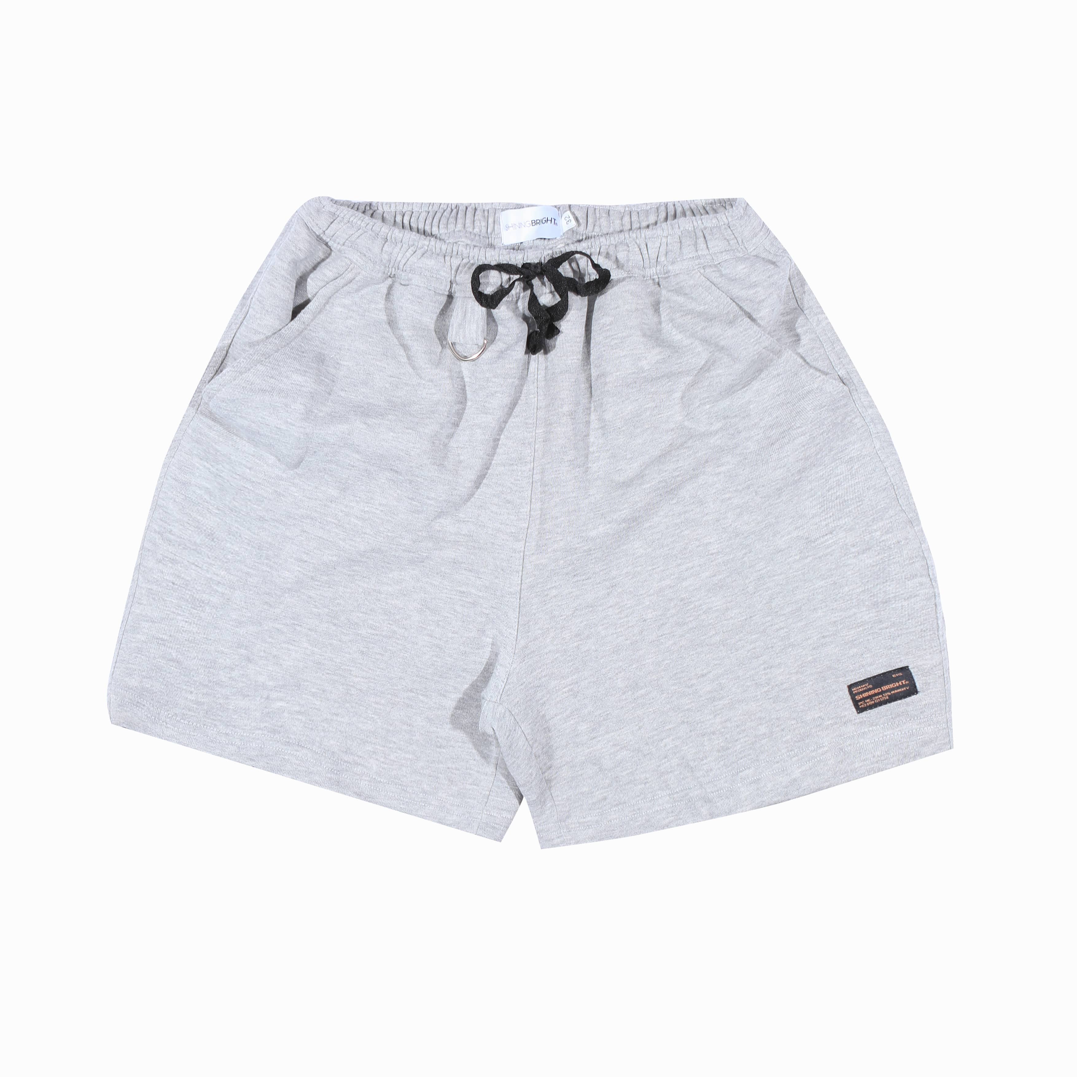 Shining Bright Cordinate Short Pants - Misty grey