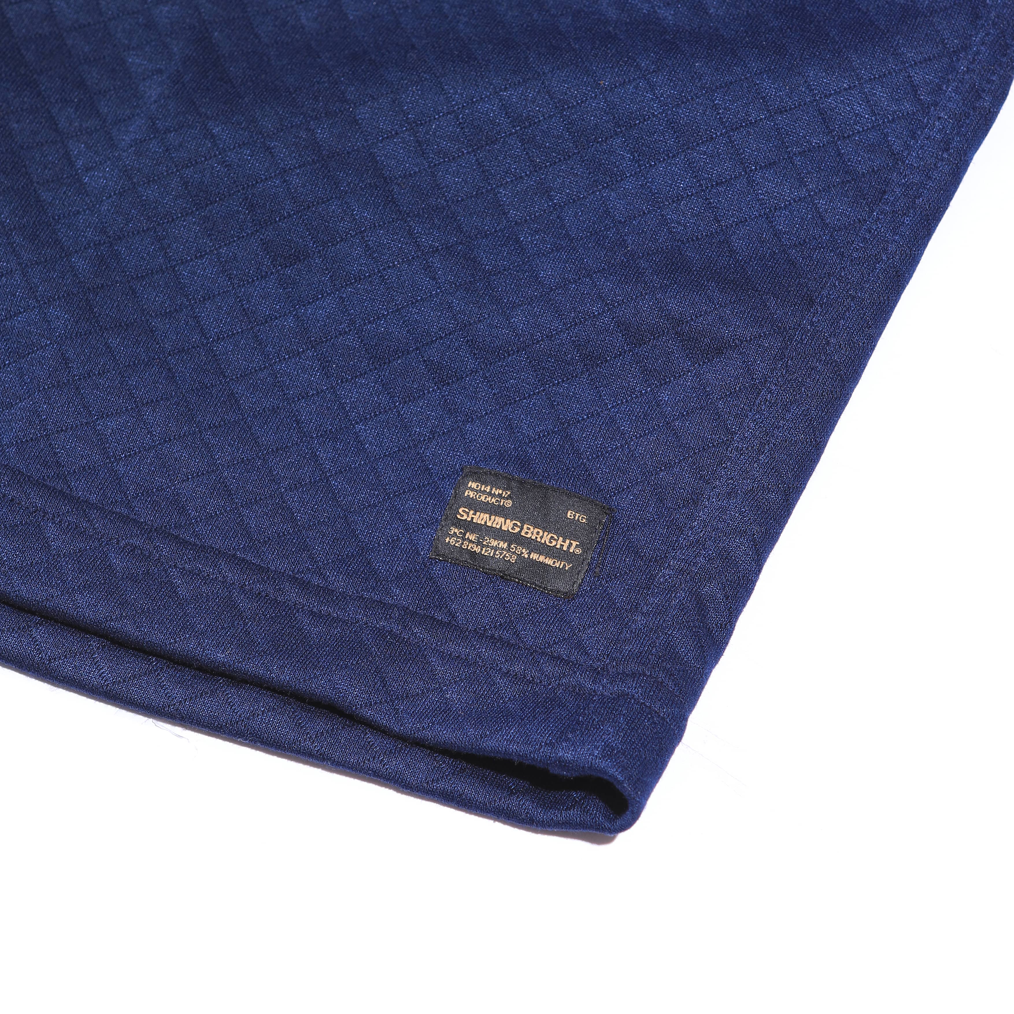 Shining Bright Cordinate Short Pants - Navy
