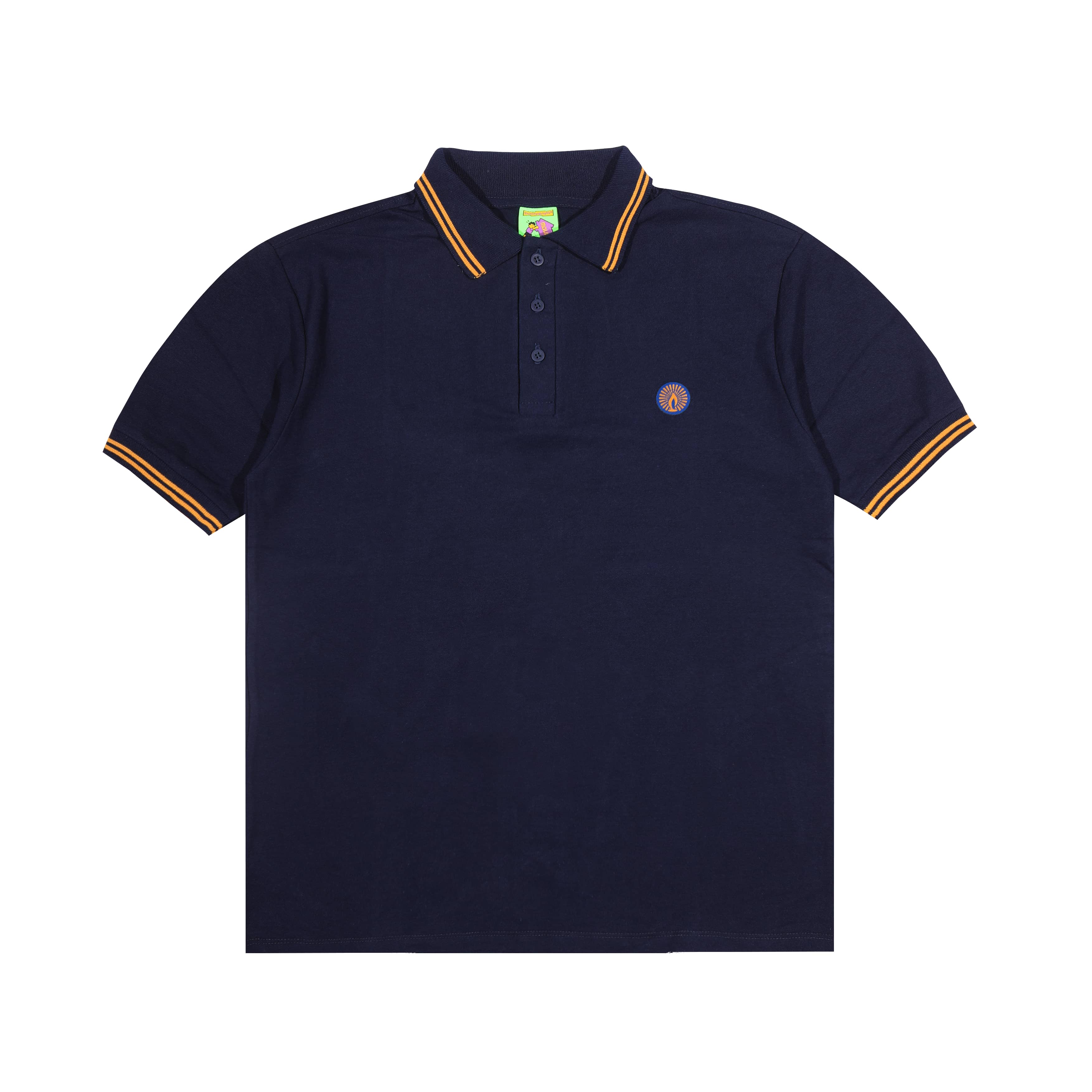 Shining Bright Light Logo Polo Shirt - Navy