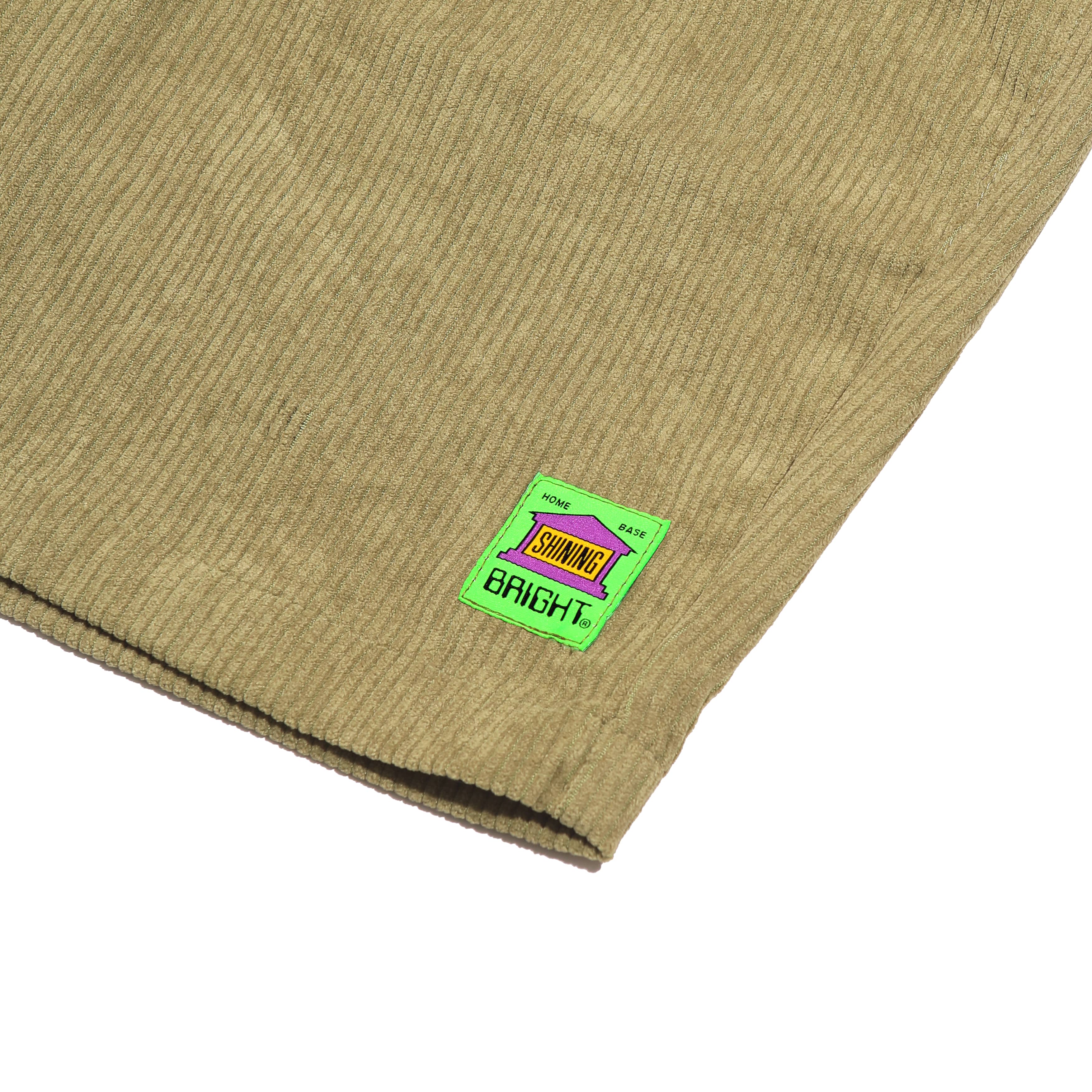 Shining Bright Short Pants Journ Corduroy - Olive