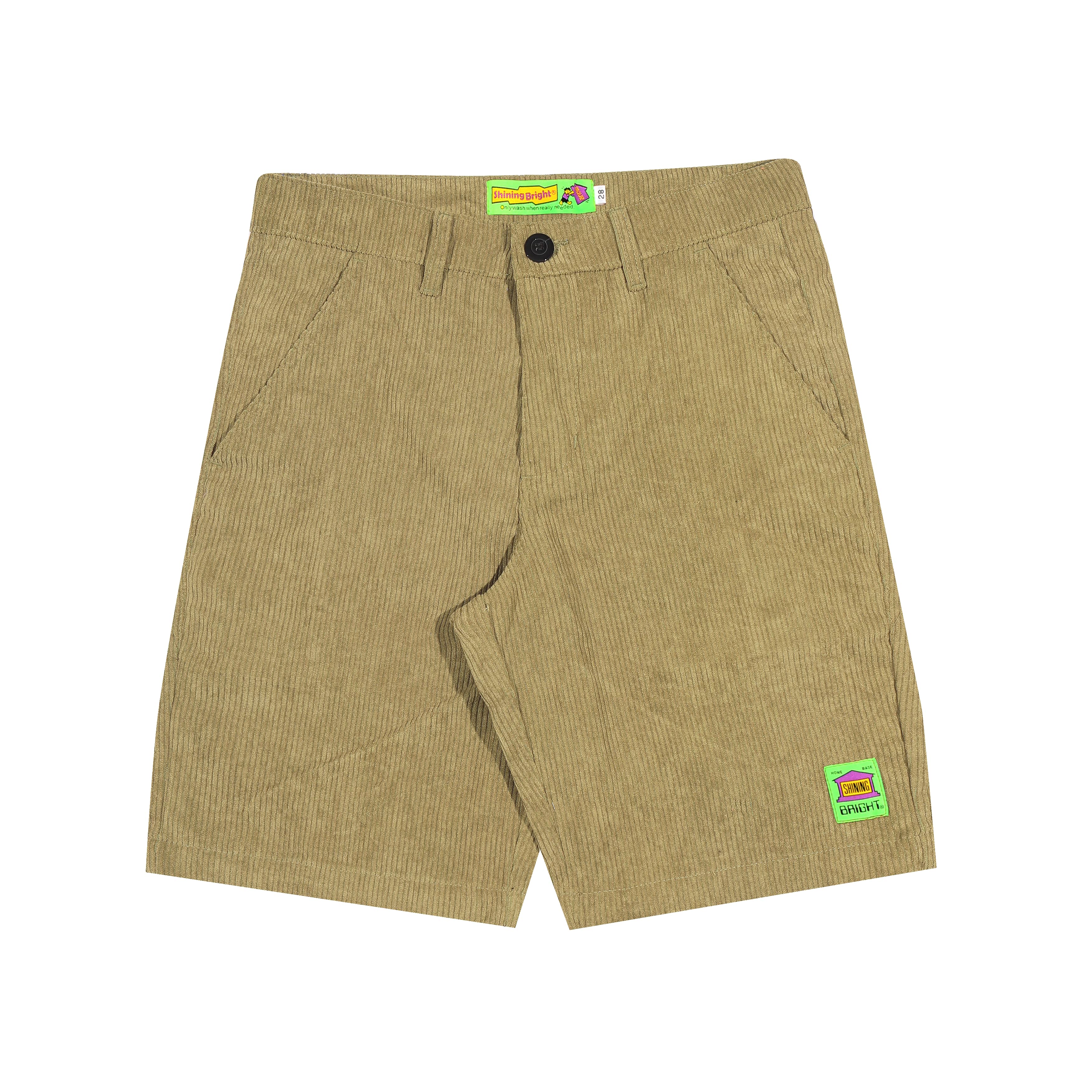 Shining Bright Short Pants Journ Corduroy - Olive
