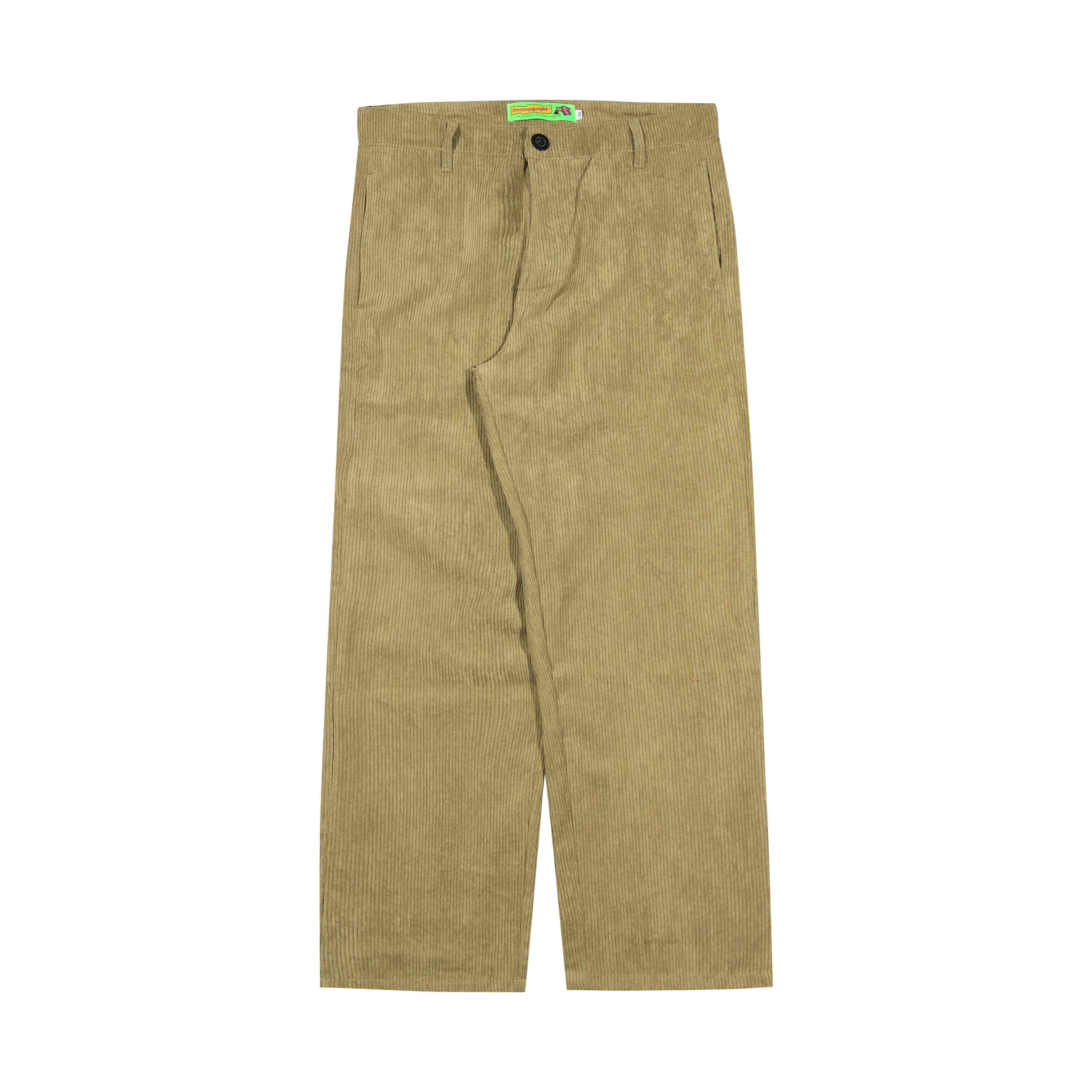 Shining Bright Long Pants Journ Corduroy - Olive