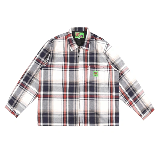 Image of Shining Bright Home Work Jacket Black - Red White