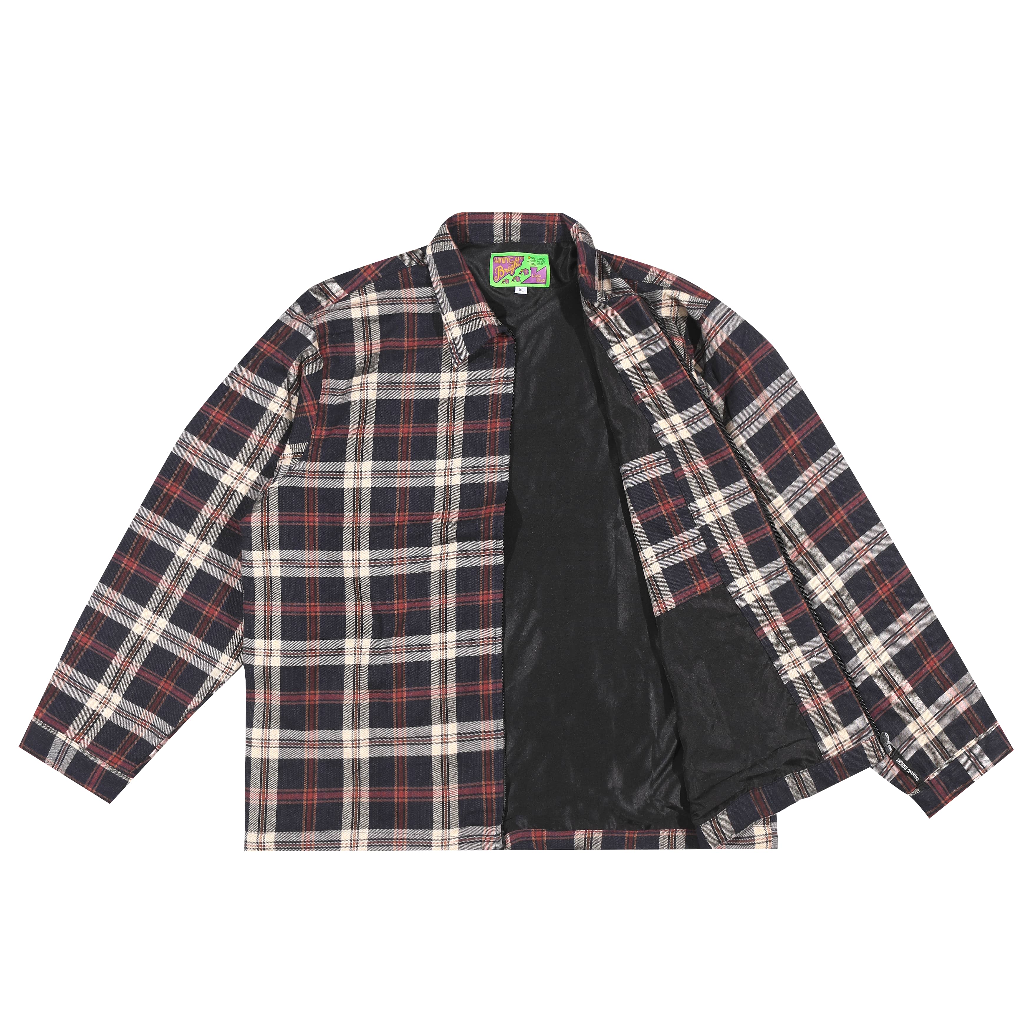 Shining Bright Home Work Jacket Red - Black