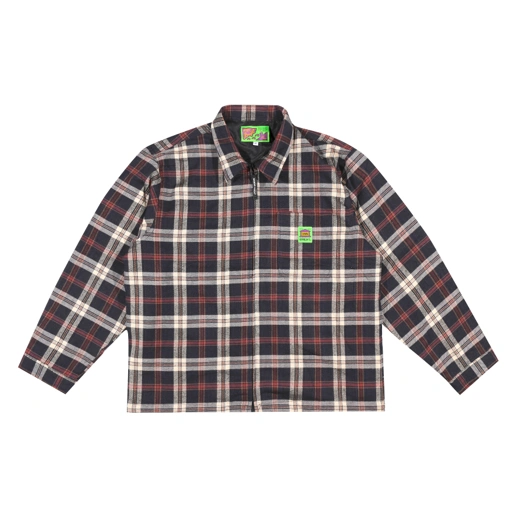 Image of Shining Bright Home Work Jacket Red - Black