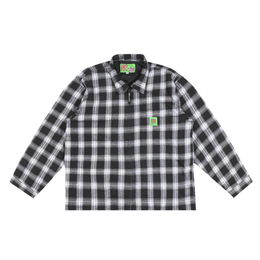 Image of Shining Bright Home Work Jacket Grey - Black White