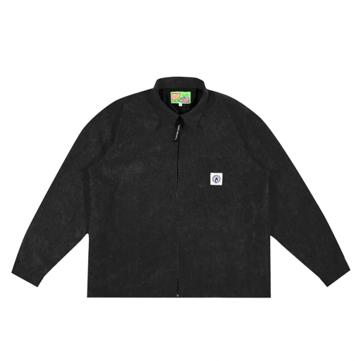 Image of Shining Bright Light Corduroy Work Jacket - Black