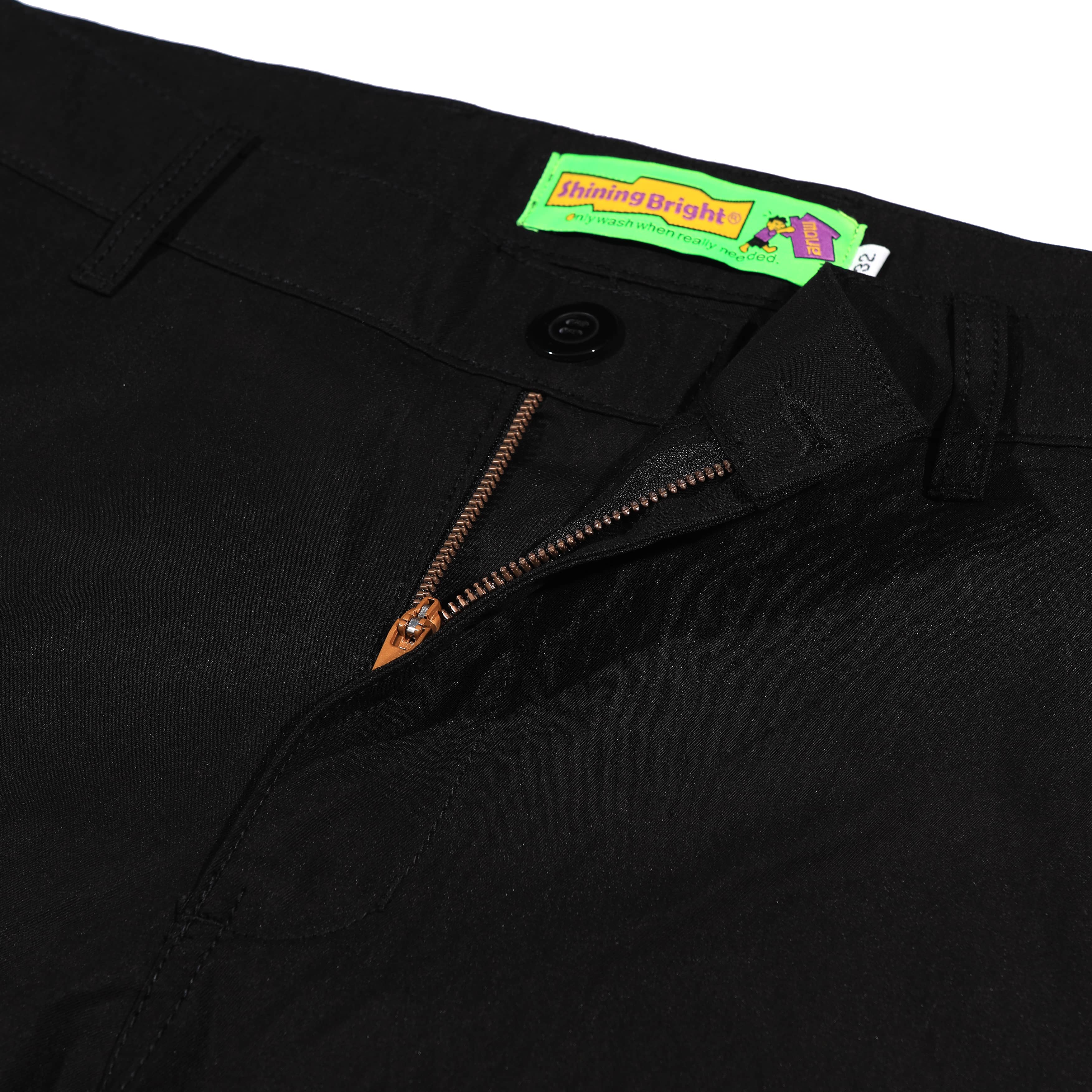 Shining Bright Voyager Short Cargo Pants - Black