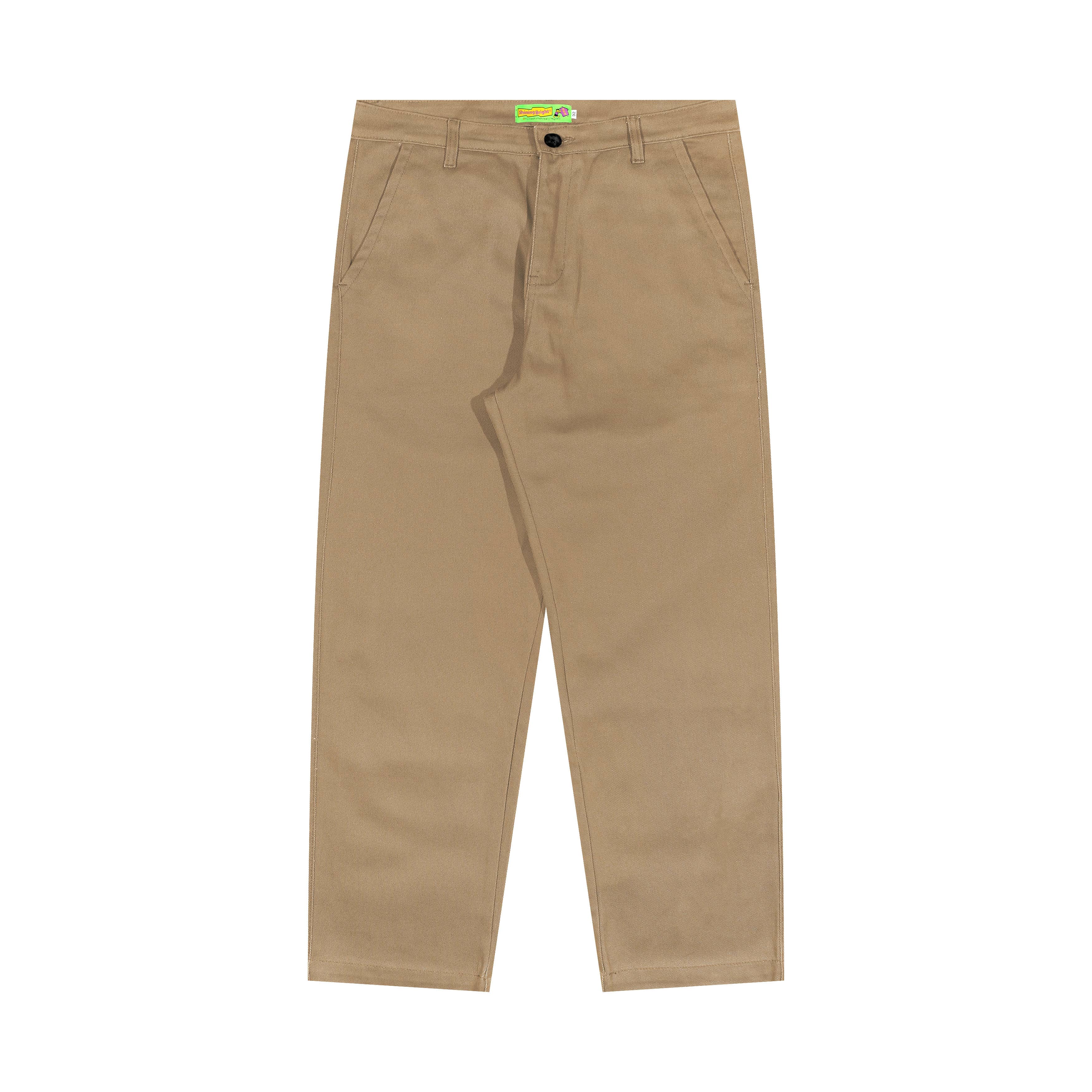 Shining Bright Chinos Long Pants - Khaki