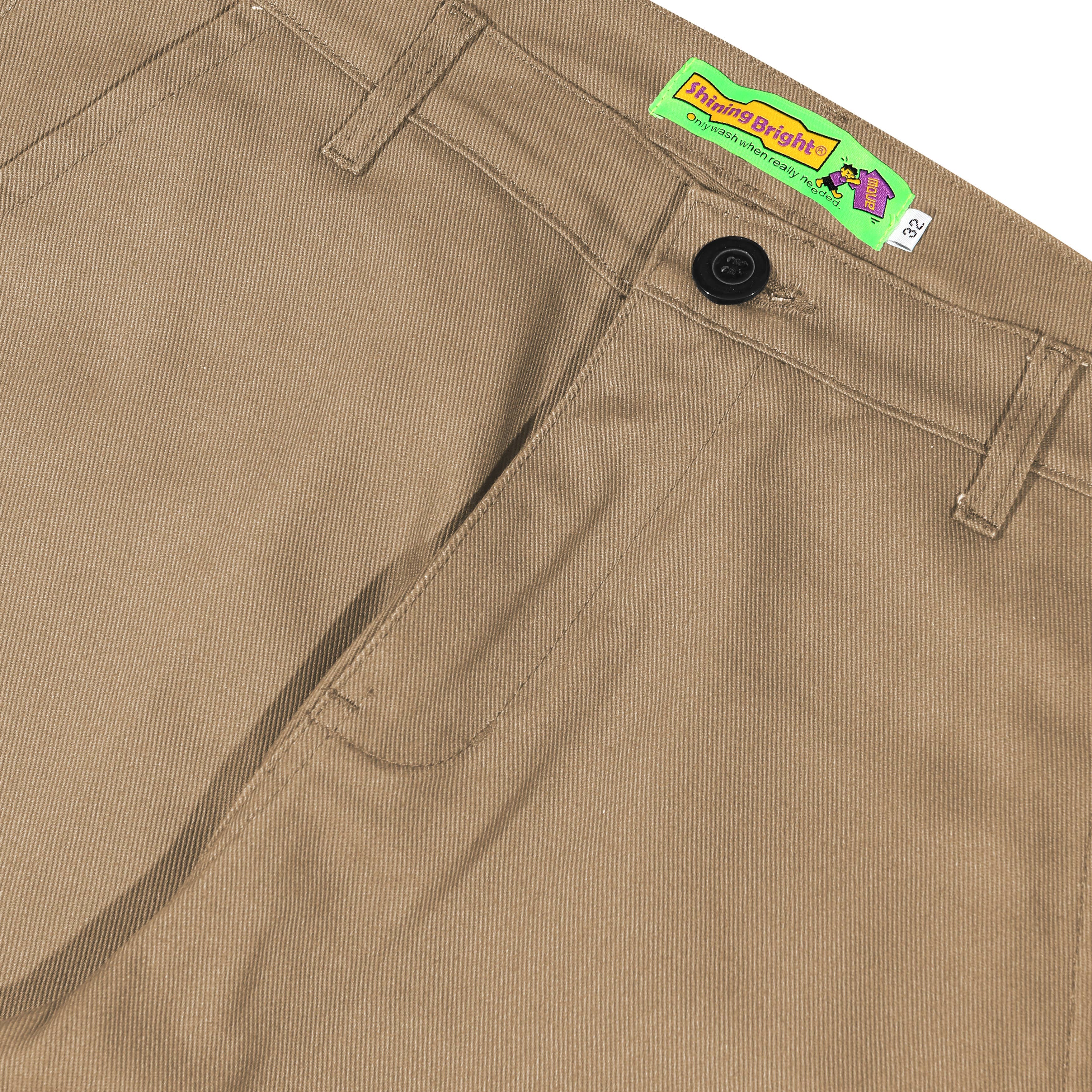Shining Bright Chinos Long Pants - Khaki