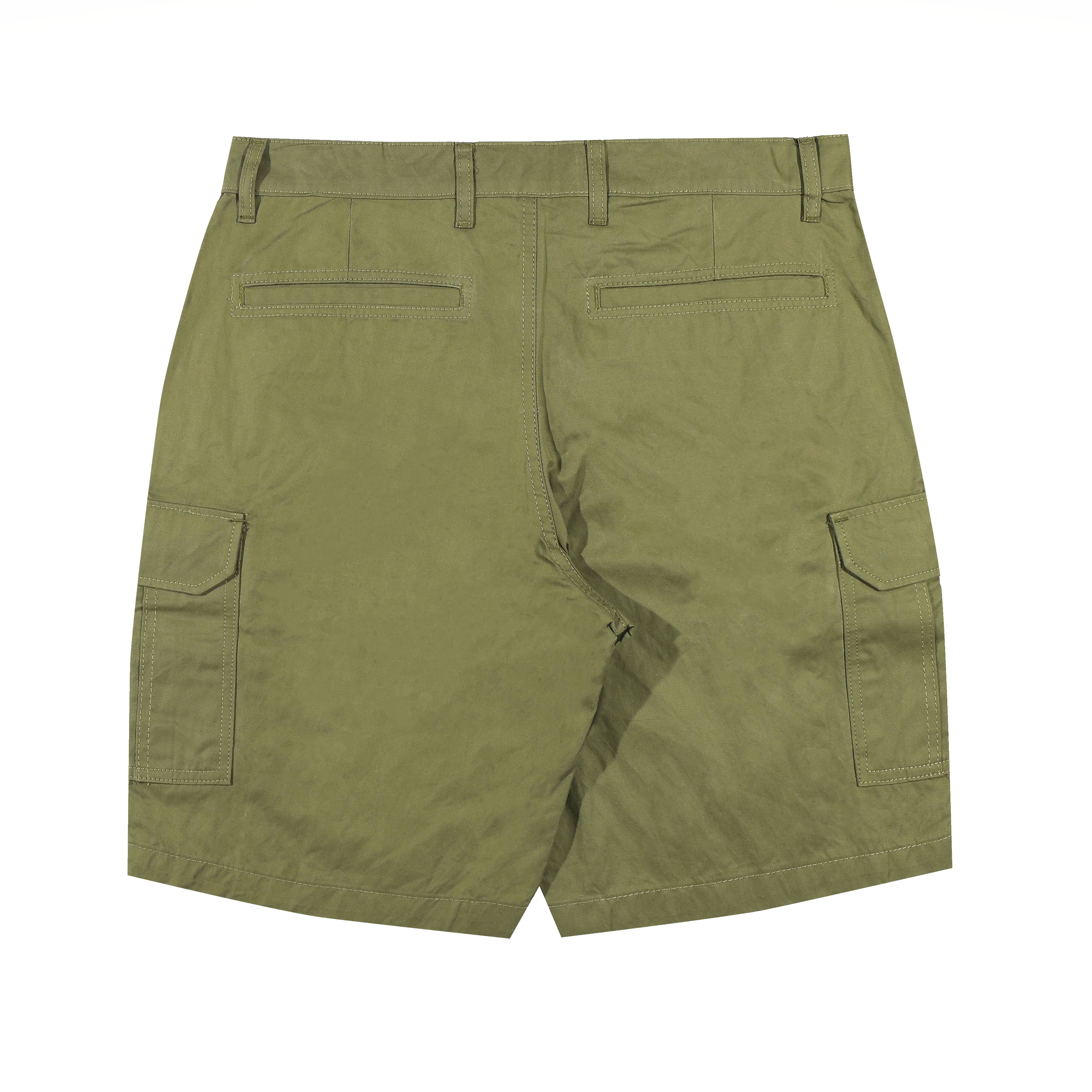 Shining Bright Voyager Short Cargo Pants - Green Army