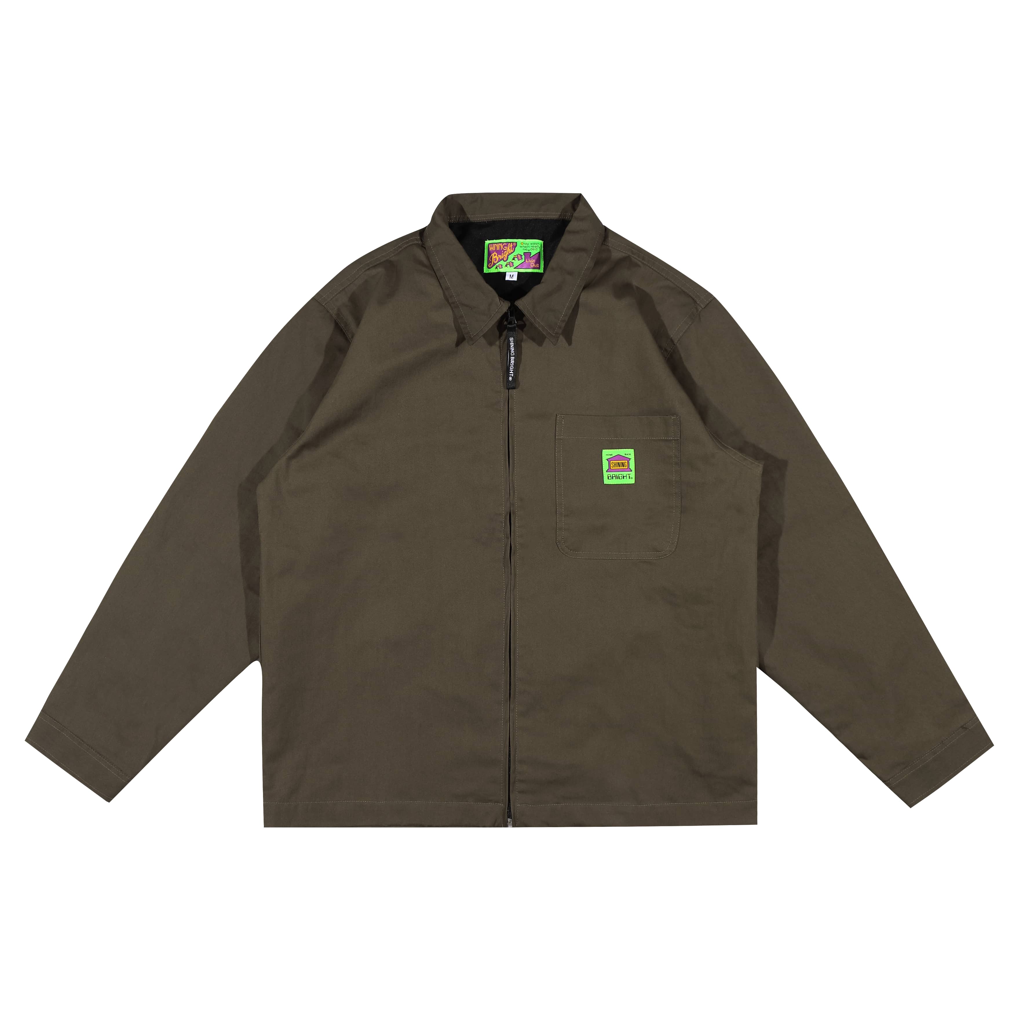 Shining Bright Home Work Jacket - Green Army