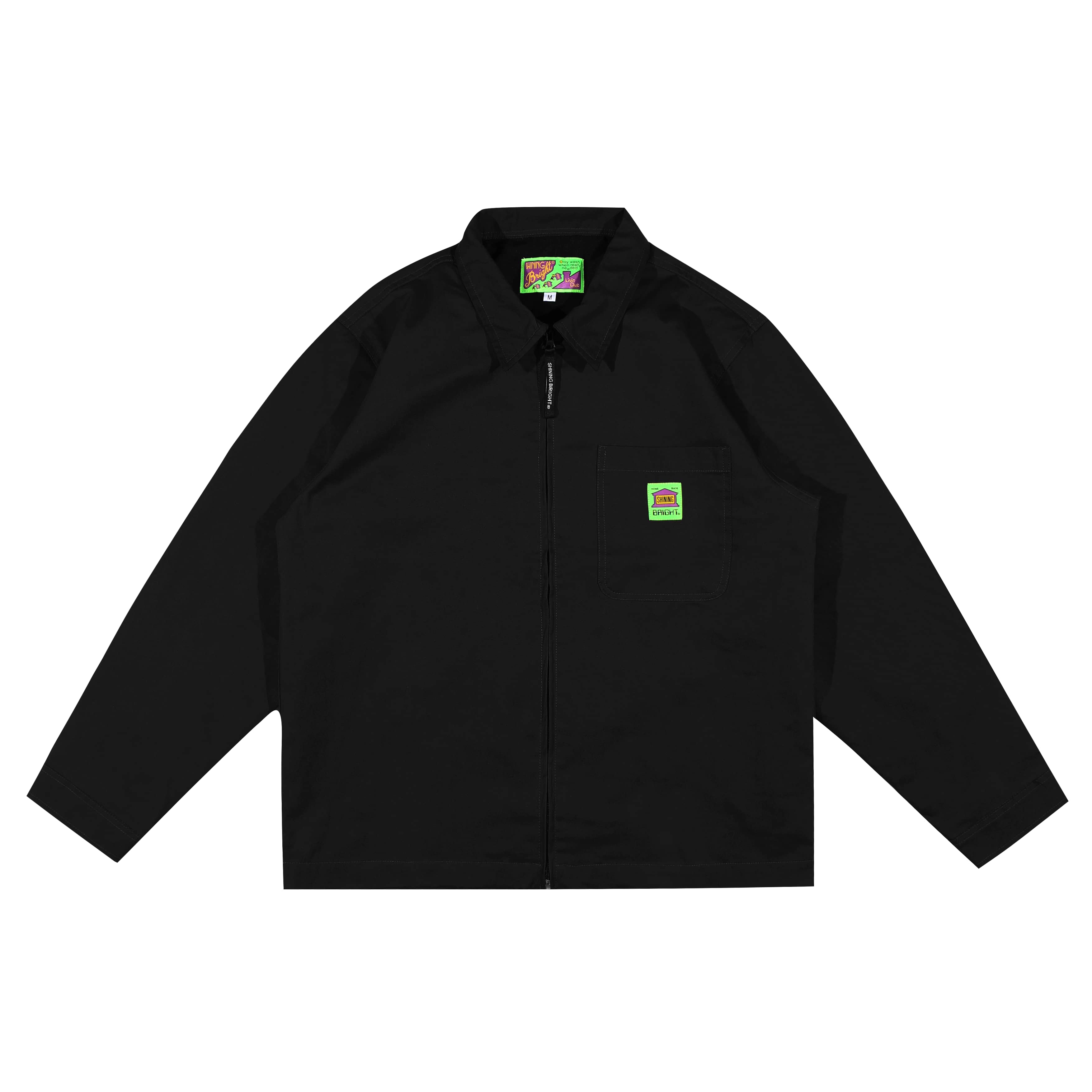 Shining Bright Home Work Jacket - Black