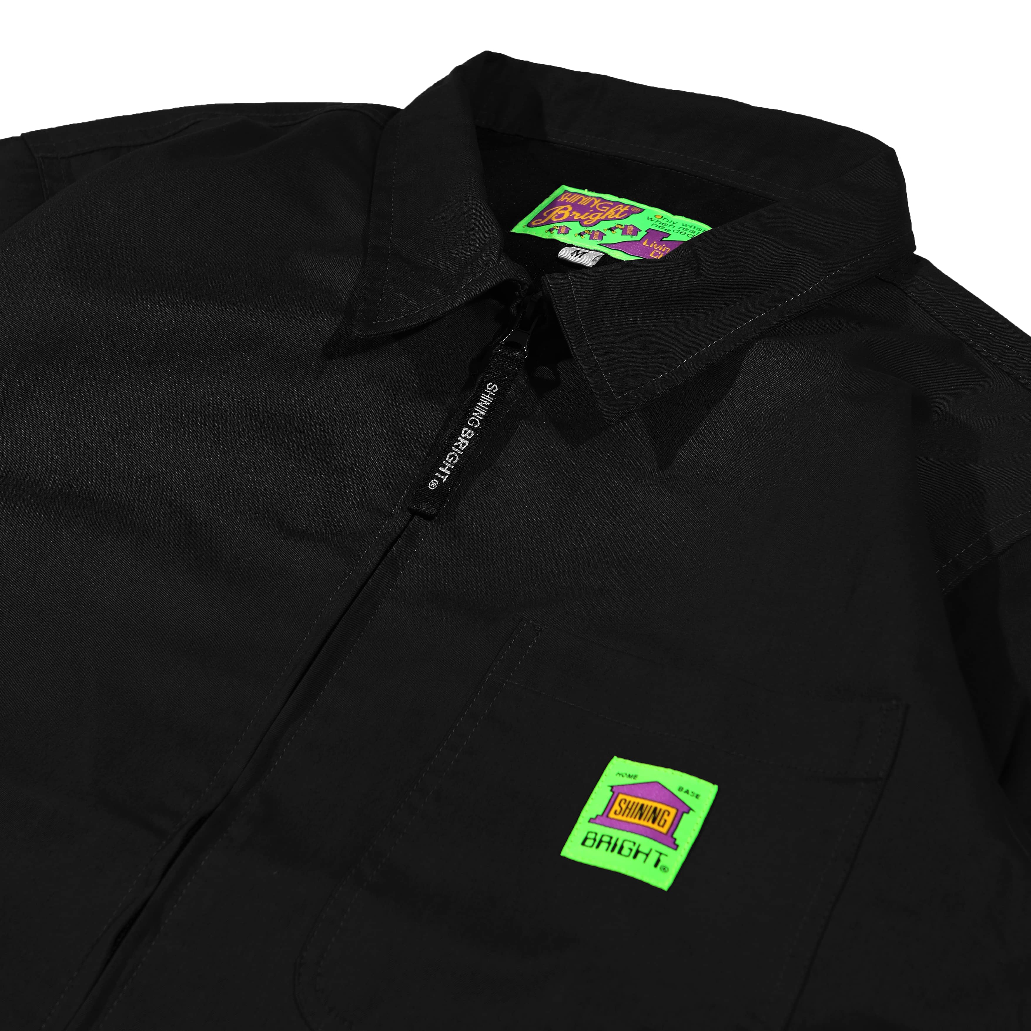 Shining Bright Home Work Jacket - Black